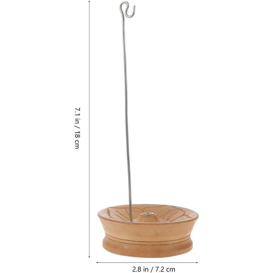 Soporte de Incienso de Cuerda Cabilock - 2 Piezas - Estilo Tibetano