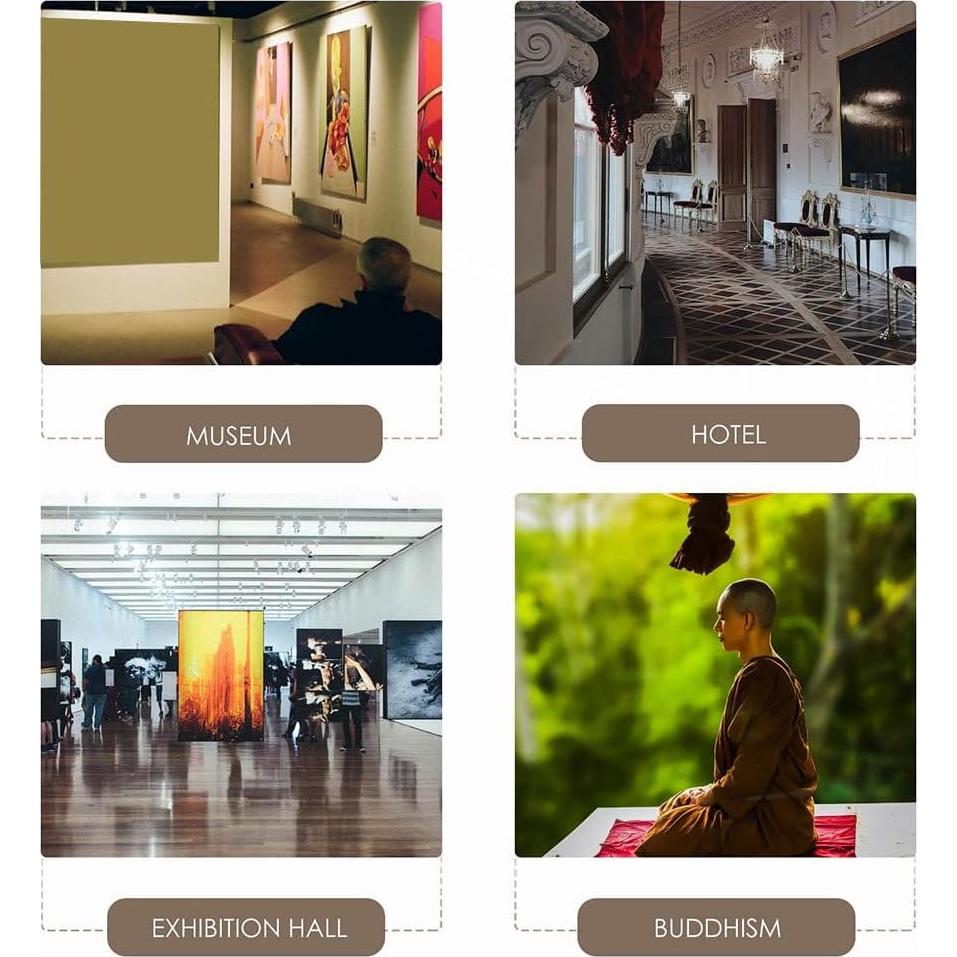 Soporte de Incienso de Cuerda Cabilock - 2 Piezas - Estilo Tibetano