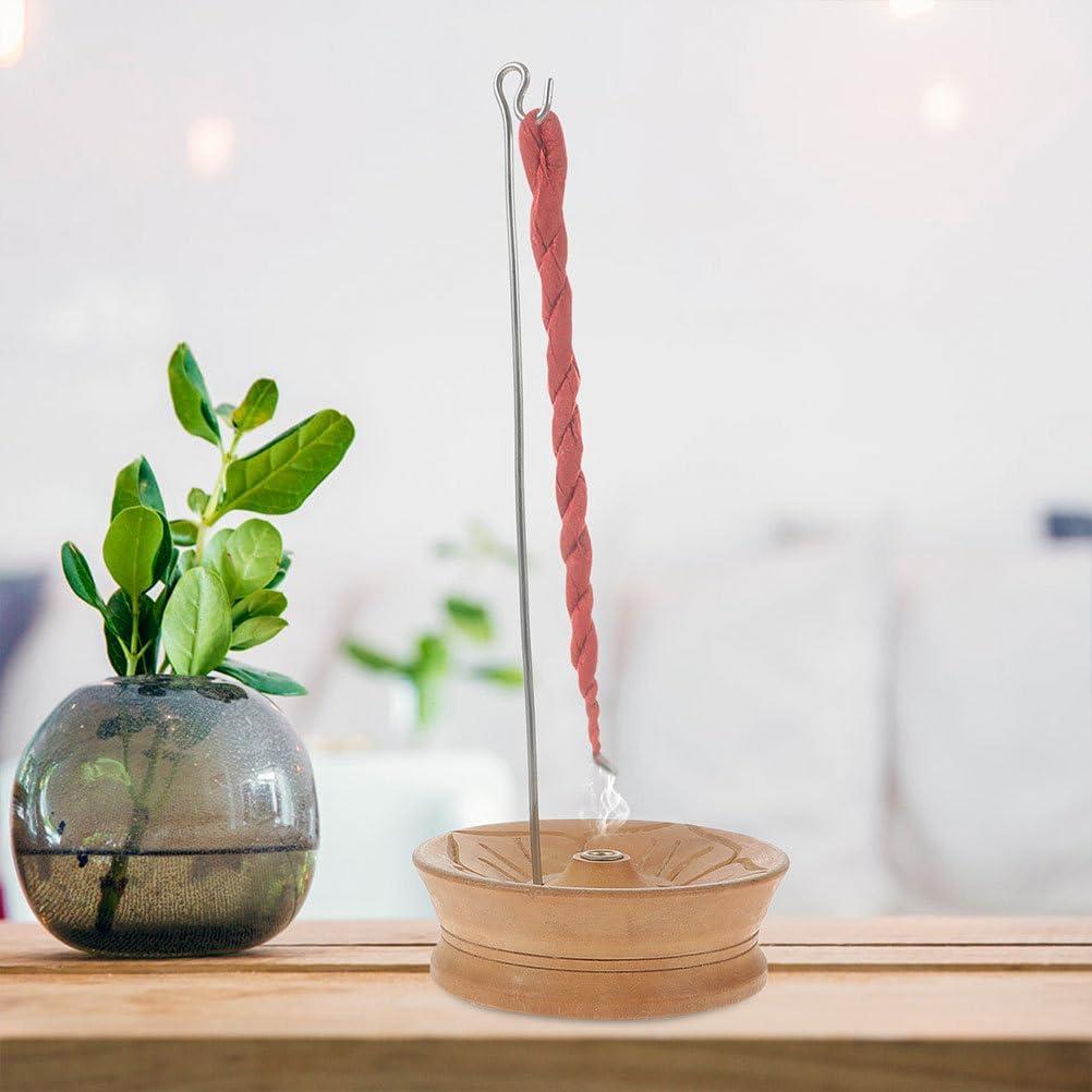 Soporte de Incienso de Cuerda Cabilock - 2 Piezas - Estilo Tibetano