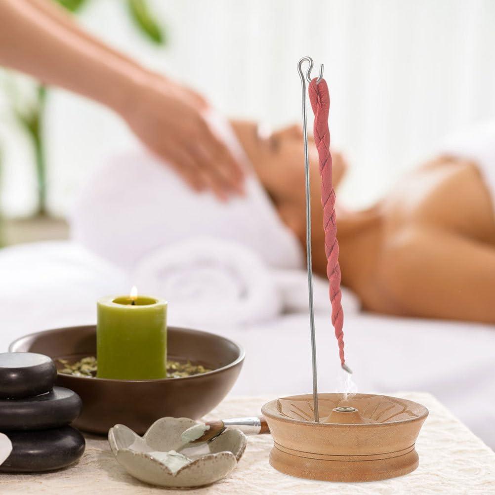 Soporte de Incienso de Cuerda Cabilock - 2 Piezas - Estilo Tibetano