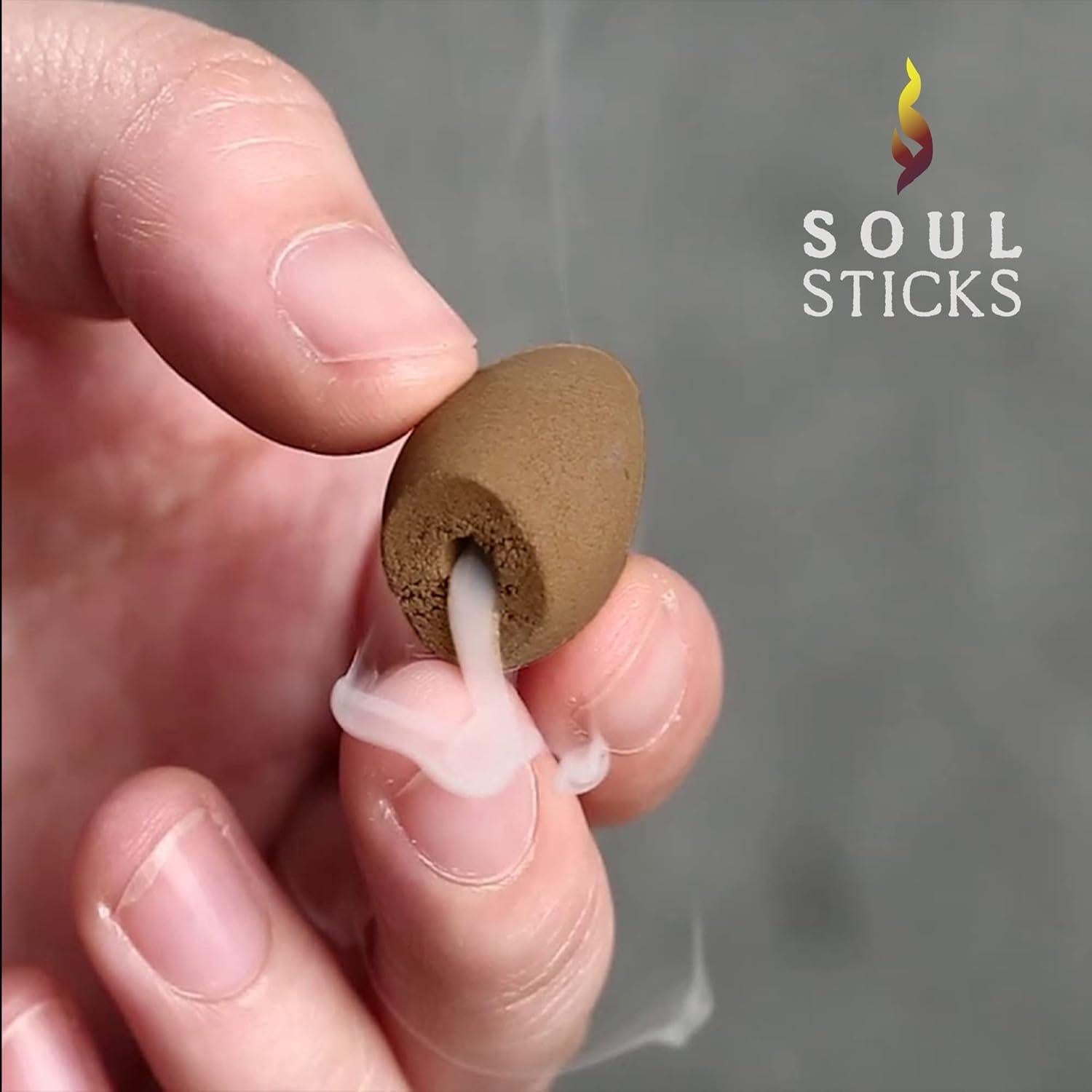 Conos de Incienso de Retroceso Soul Sticks - 40 Pcs Canela