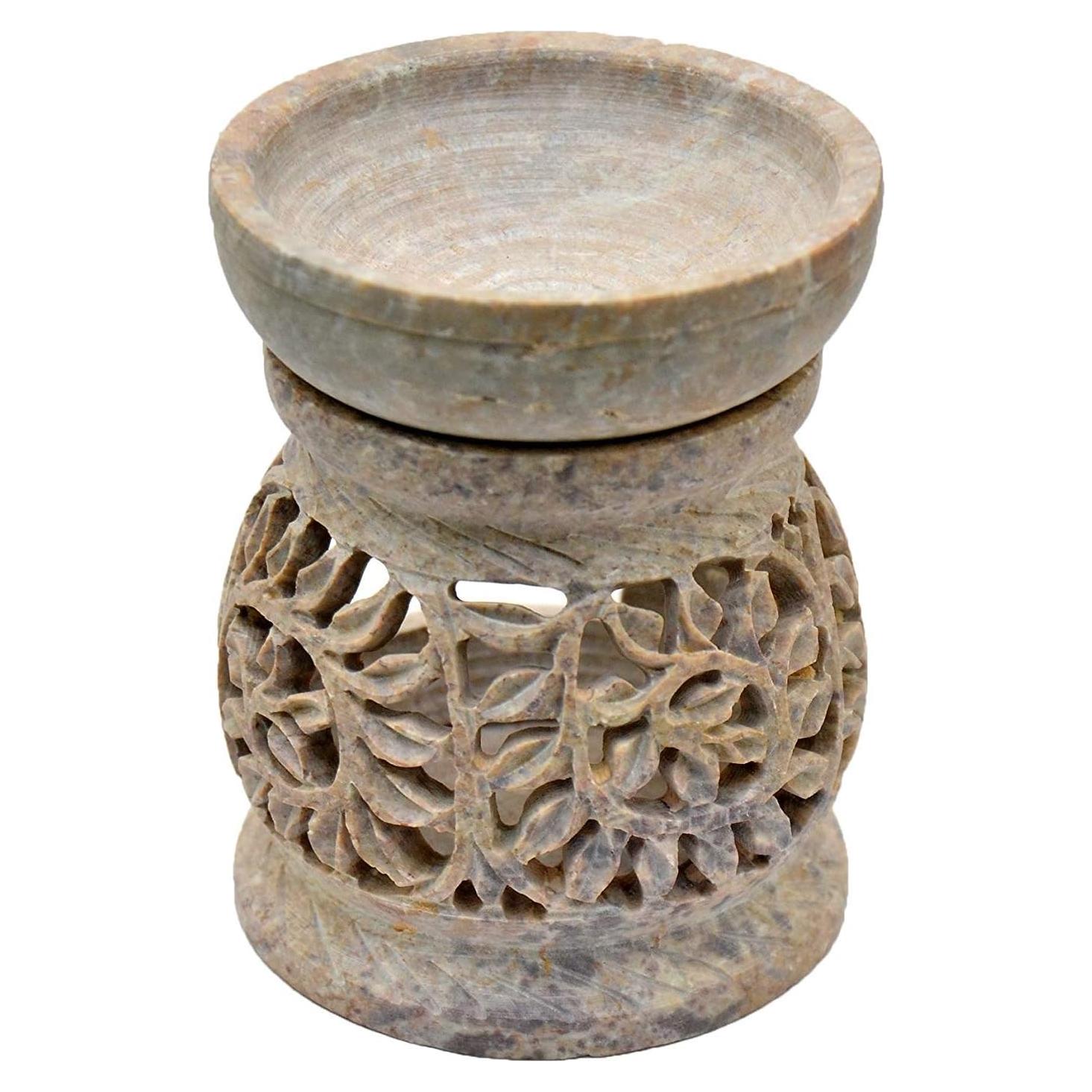 Quemador de Aroma de Piedra Jabón Nirvana Class 3" Decoración