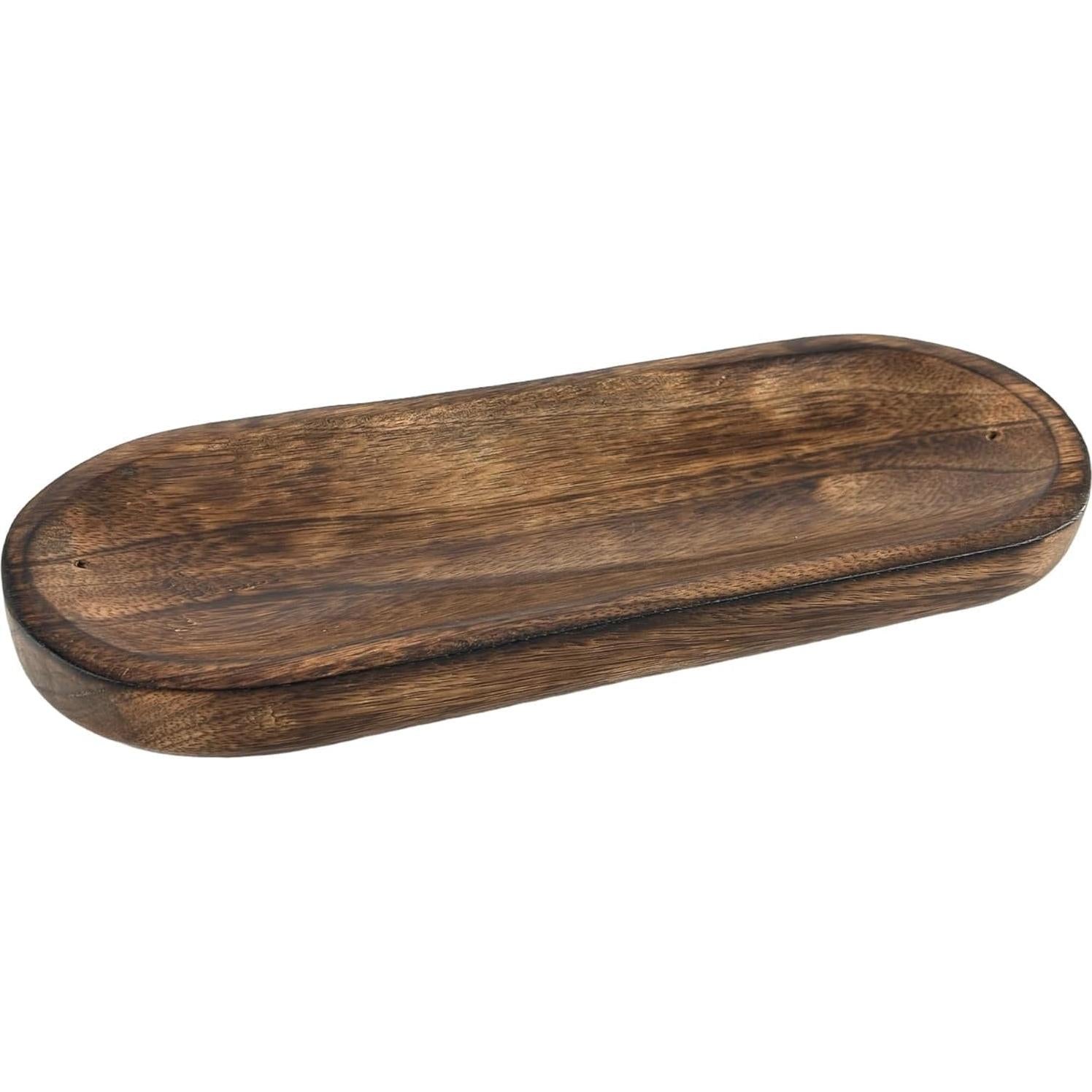 Soporte de Incienso de Madera Hecha a Mano Hogar Terrestre