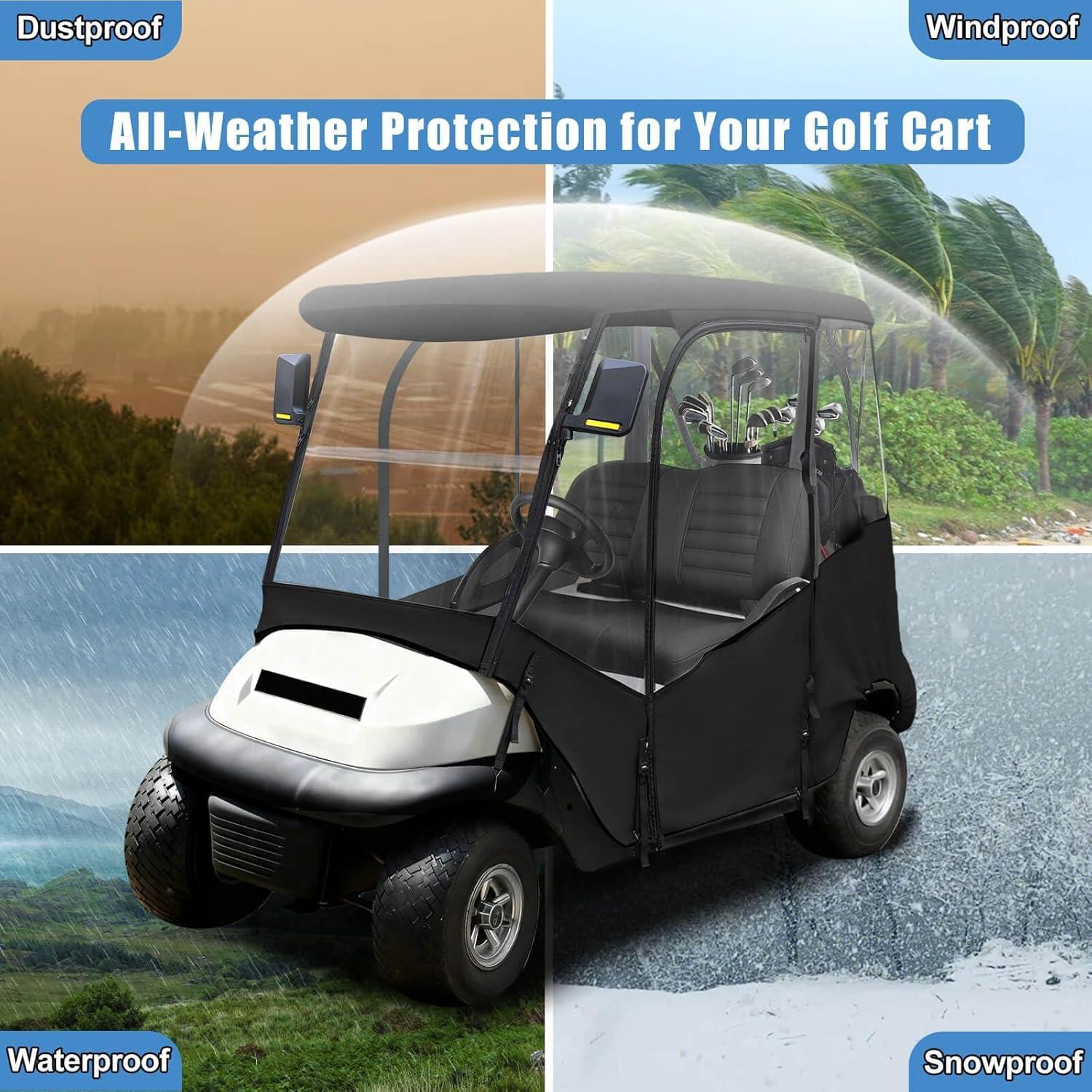 Cubierta de Carrito de Golf MOSNAI 2 Pasajeros Impermeable