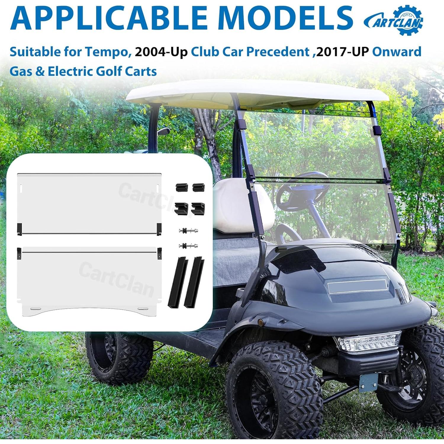 Parabrisas Plegable Club Car Precedent Onward Tempo 2004+