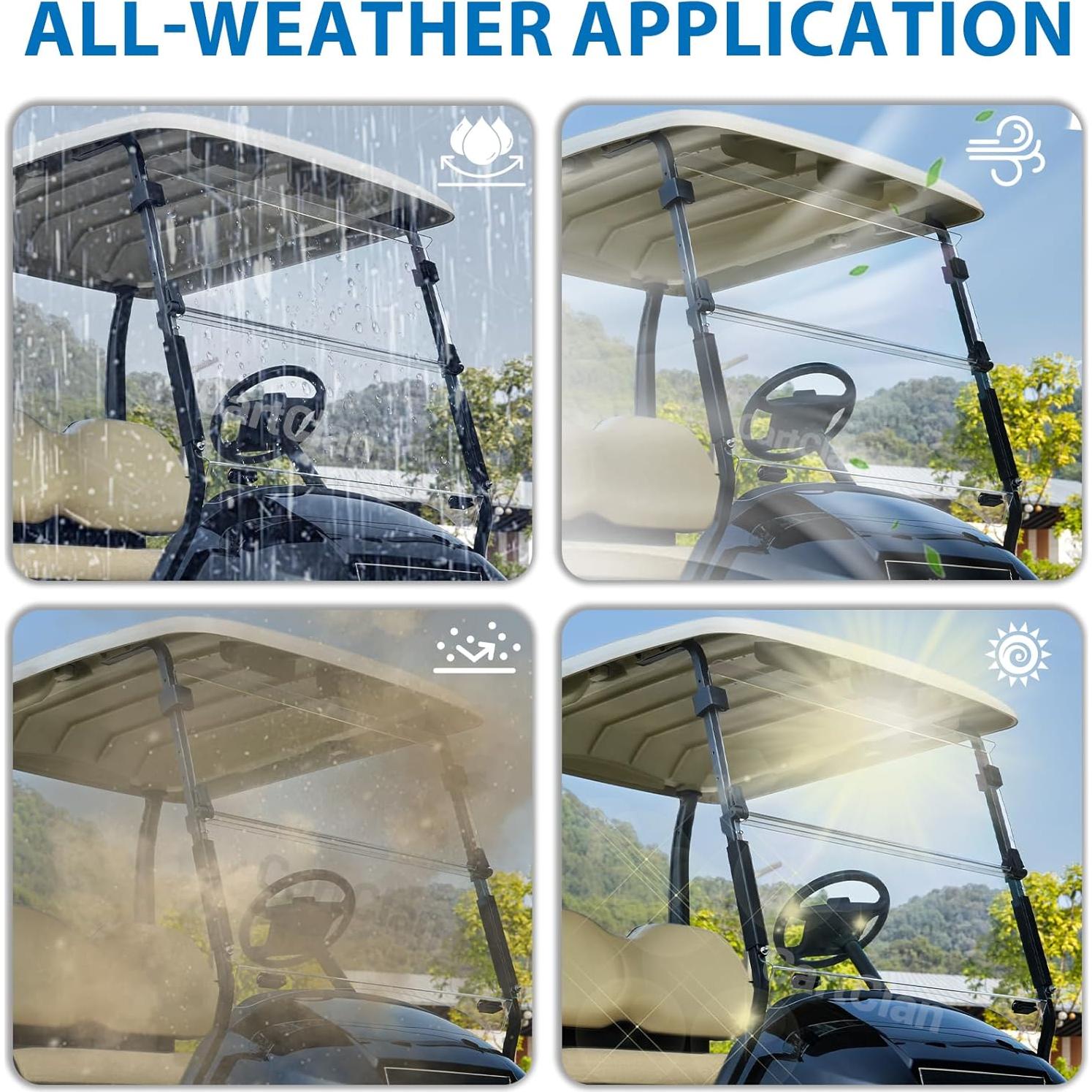 Parabrisas Plegable Club Car Precedent Onward Tempo 2004+