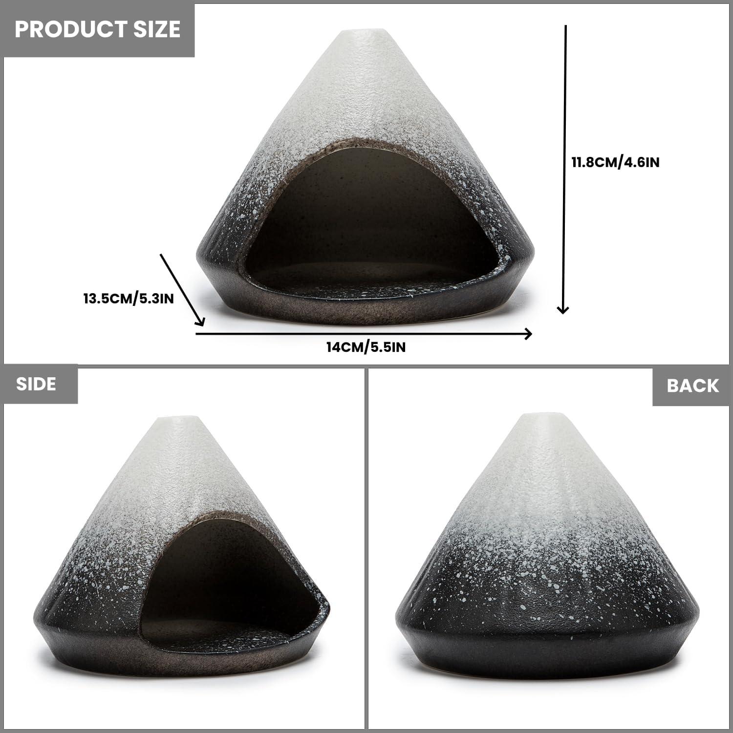 Soporte de Palo Santo Brighomrom - Mini Chimenea Cerámica 436g