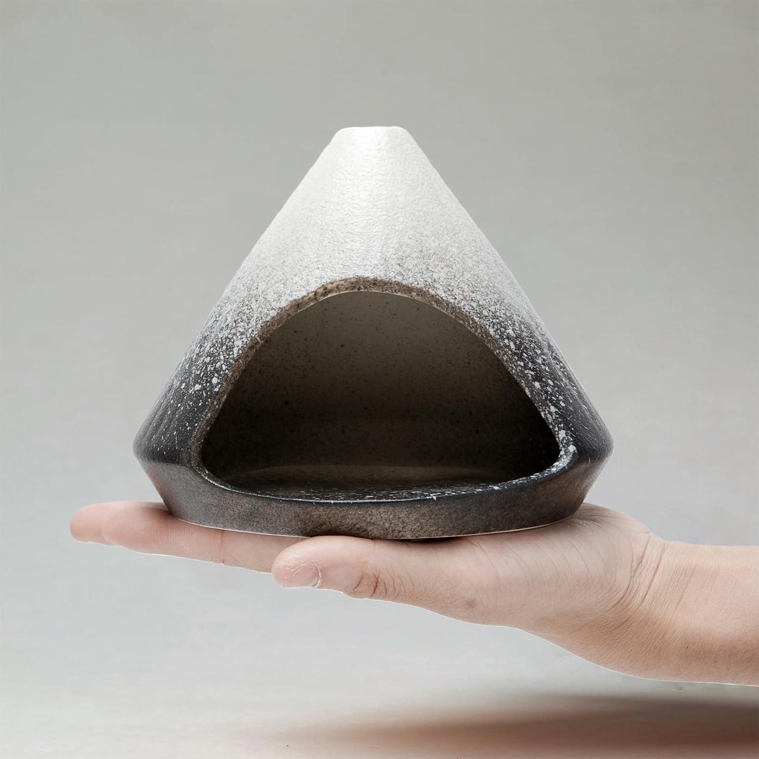 Soporte de Palo Santo Brighomrom - Mini Chimenea Cerámica 436g