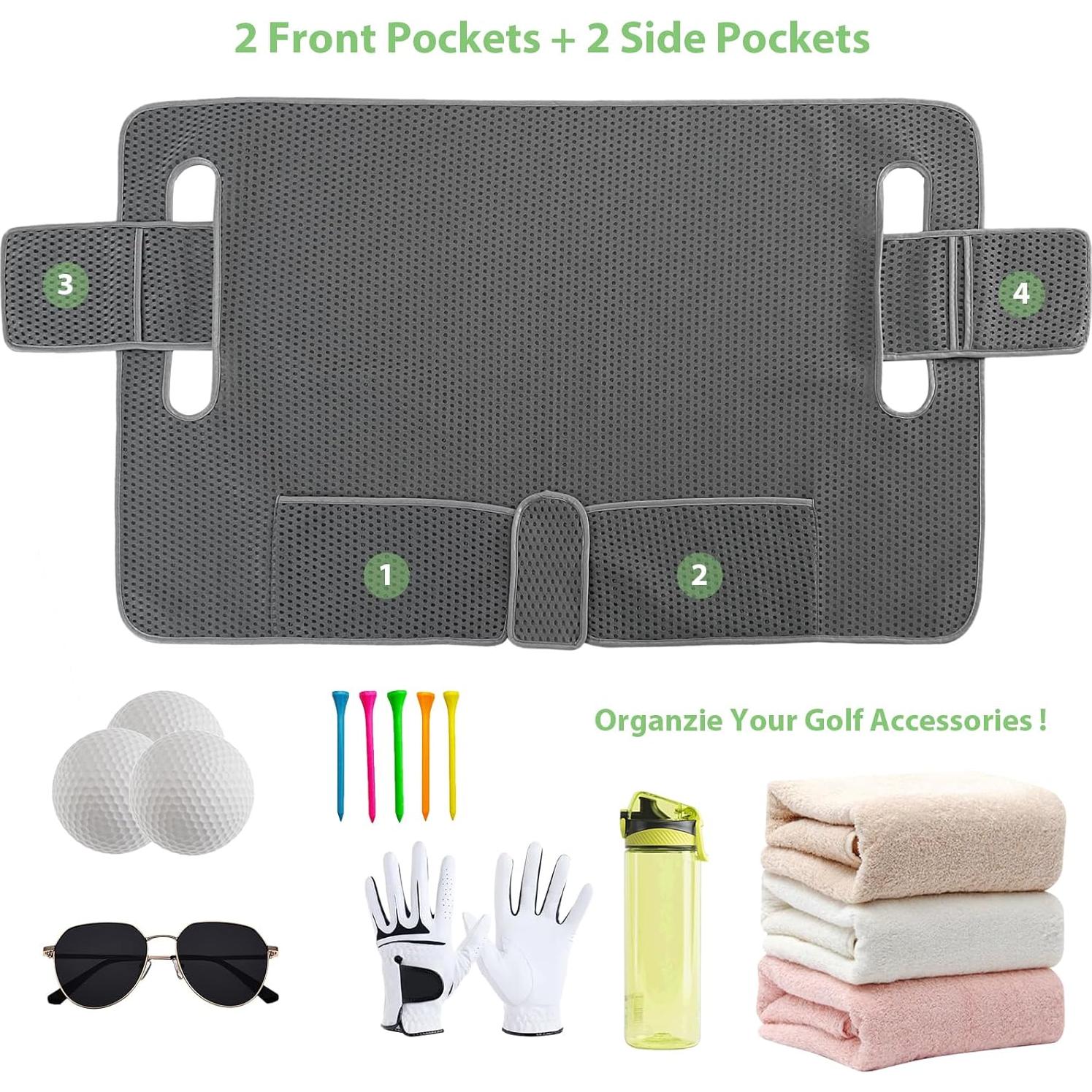 Fundas de Asiento para Carro de Golf AEROiVi GCSC02 Universal