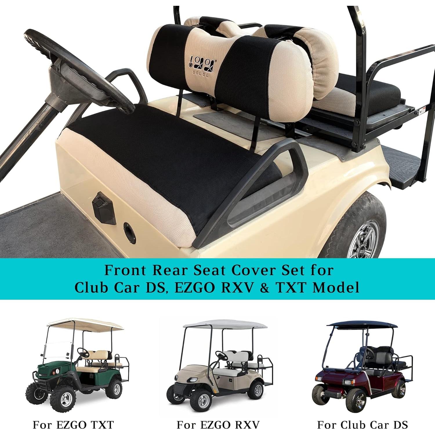 Juego de fundas para asientos de carrito de golf 10L0L EZGO Club Car