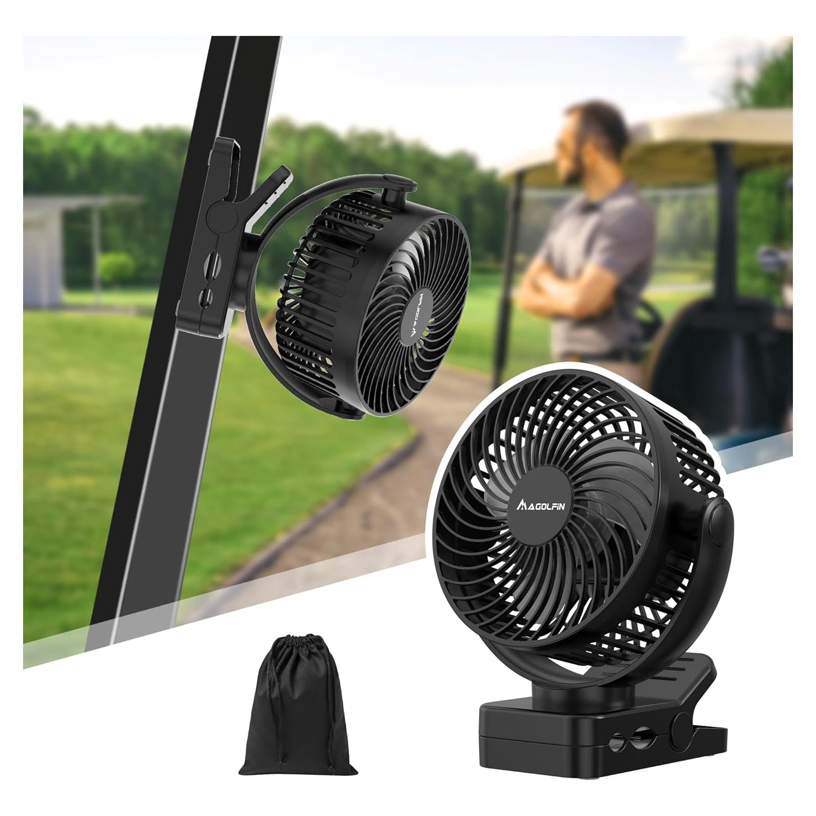 Ventilador Portátil Magnético MAGOLFIN YH-F115 12000mAh 3 Velocidades