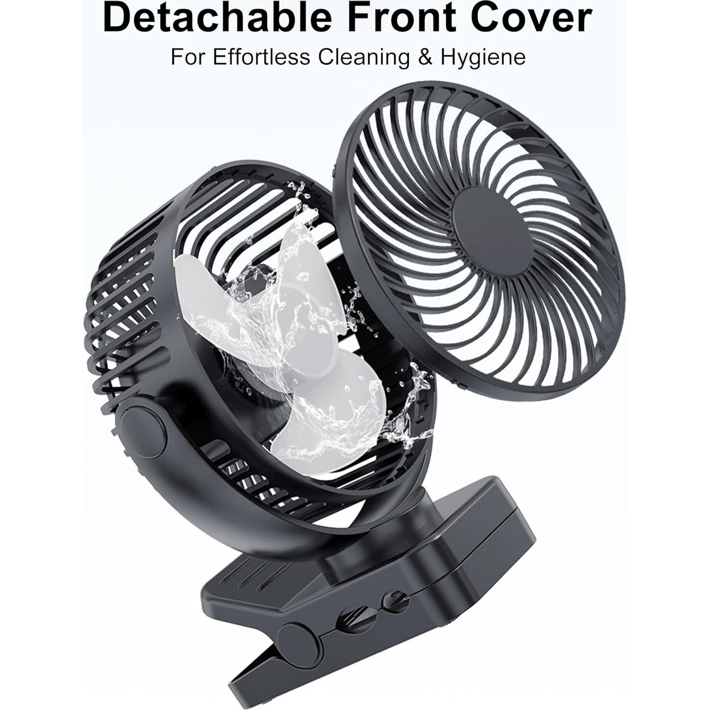 Ventilador Portátil Magnético MAGOLFIN YH-F115 12000mAh 3 Velocidades