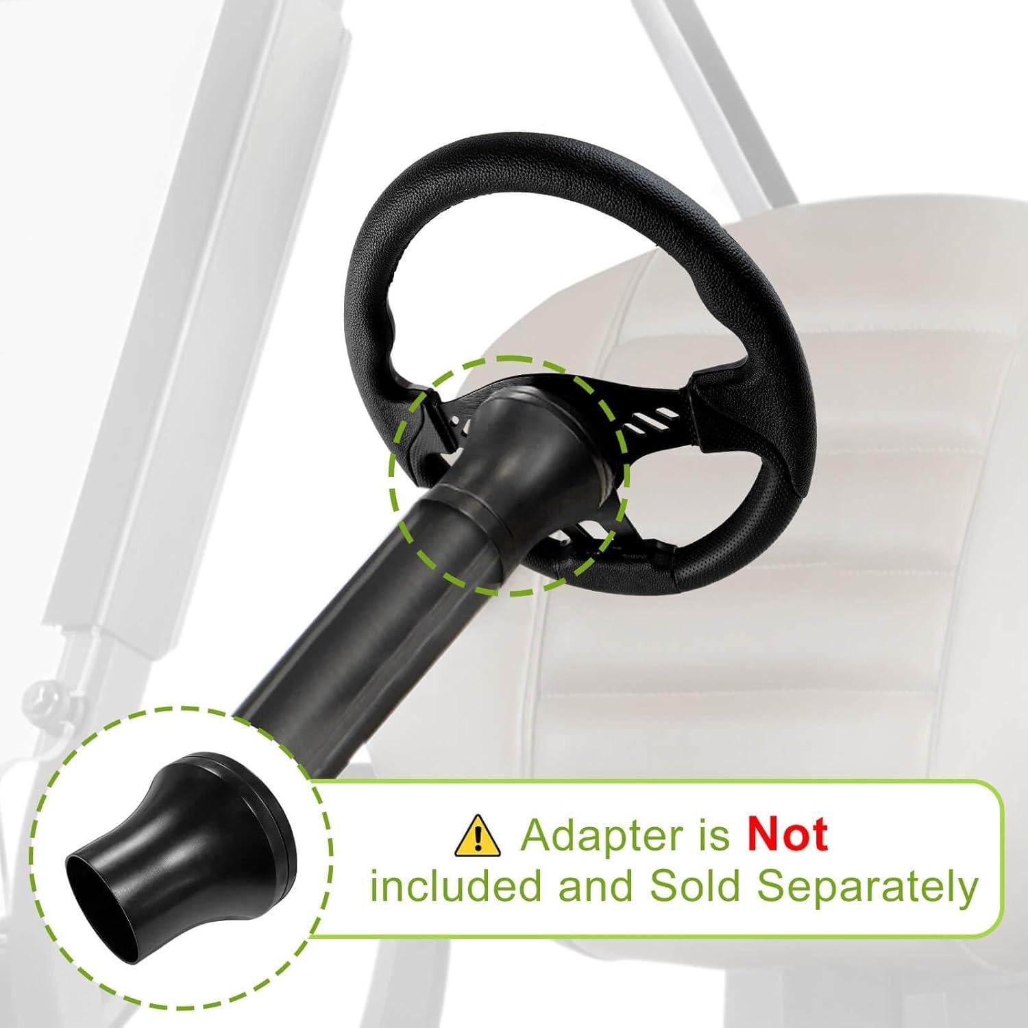 Volante de Golf MOSNAI 12.5" Universal Ajuste EZGO Club Car