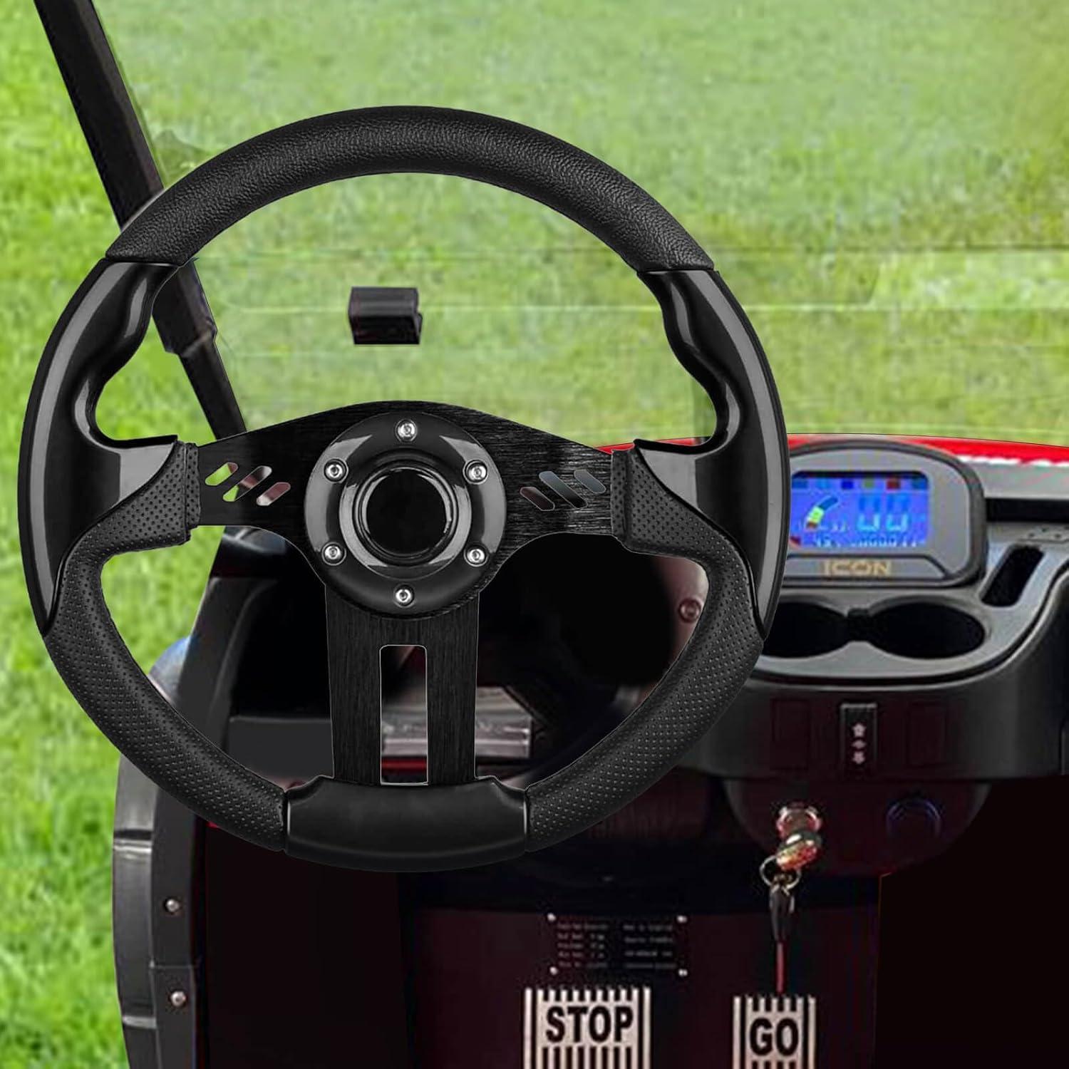 Volante de Golf MOSNAI 12.5" Universal Ajuste EZGO Club Car