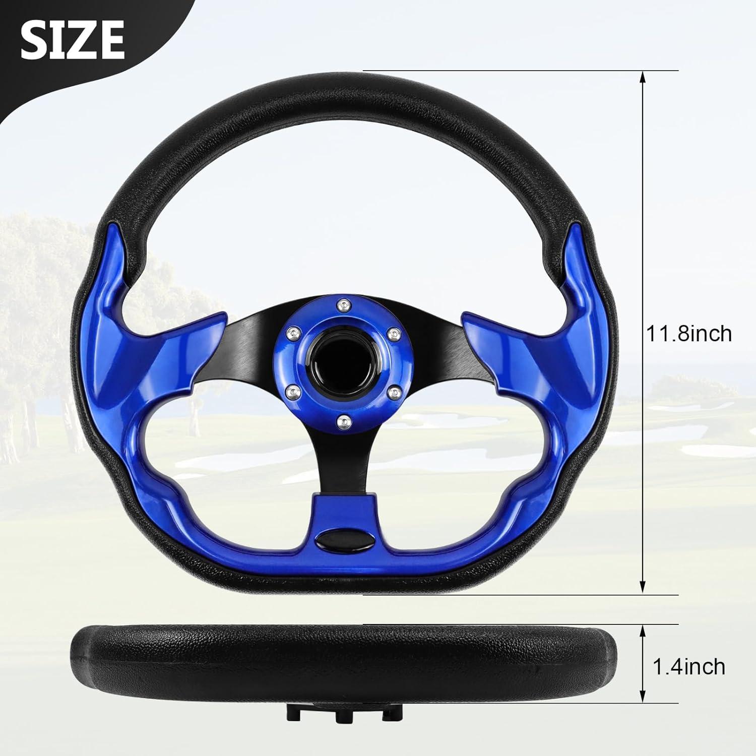 Volante de Carro de Golf Loschen SW1018-LOS Azul Universal