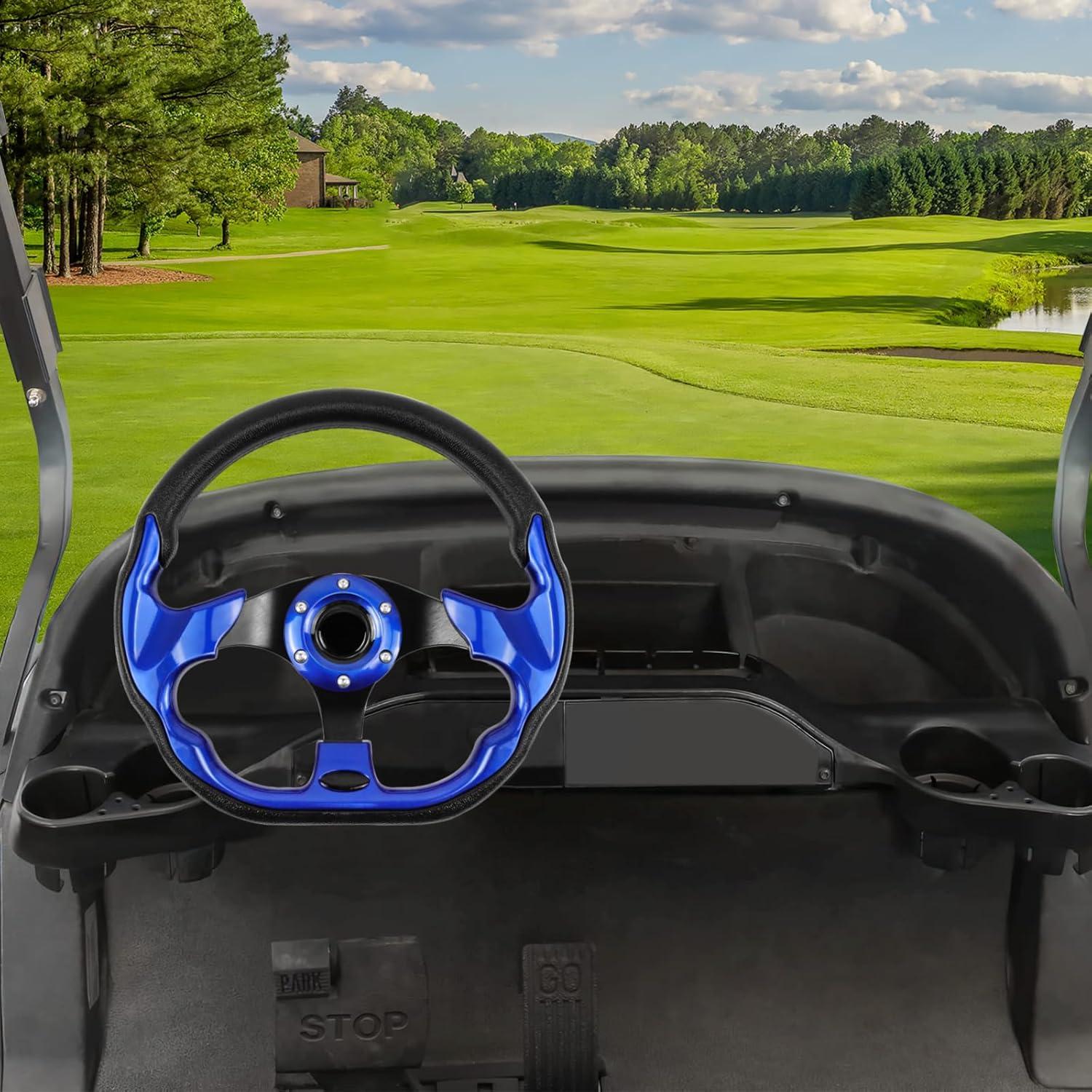 Volante de Carro de Golf Loschen SW1018-LOS Azul Universal