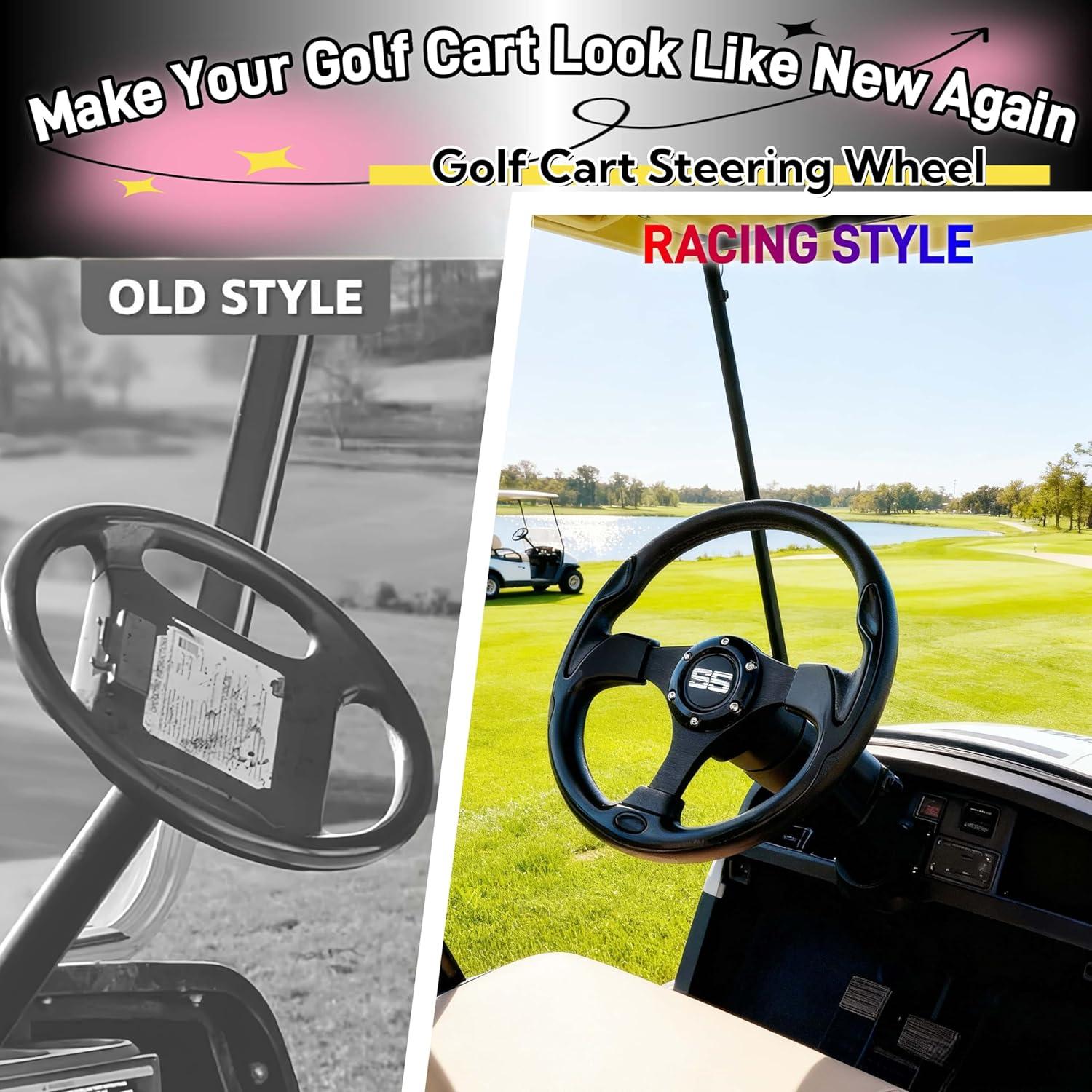 Volante de Golf WUKO HUNT WK-3000 12.5" Ajuste Universal