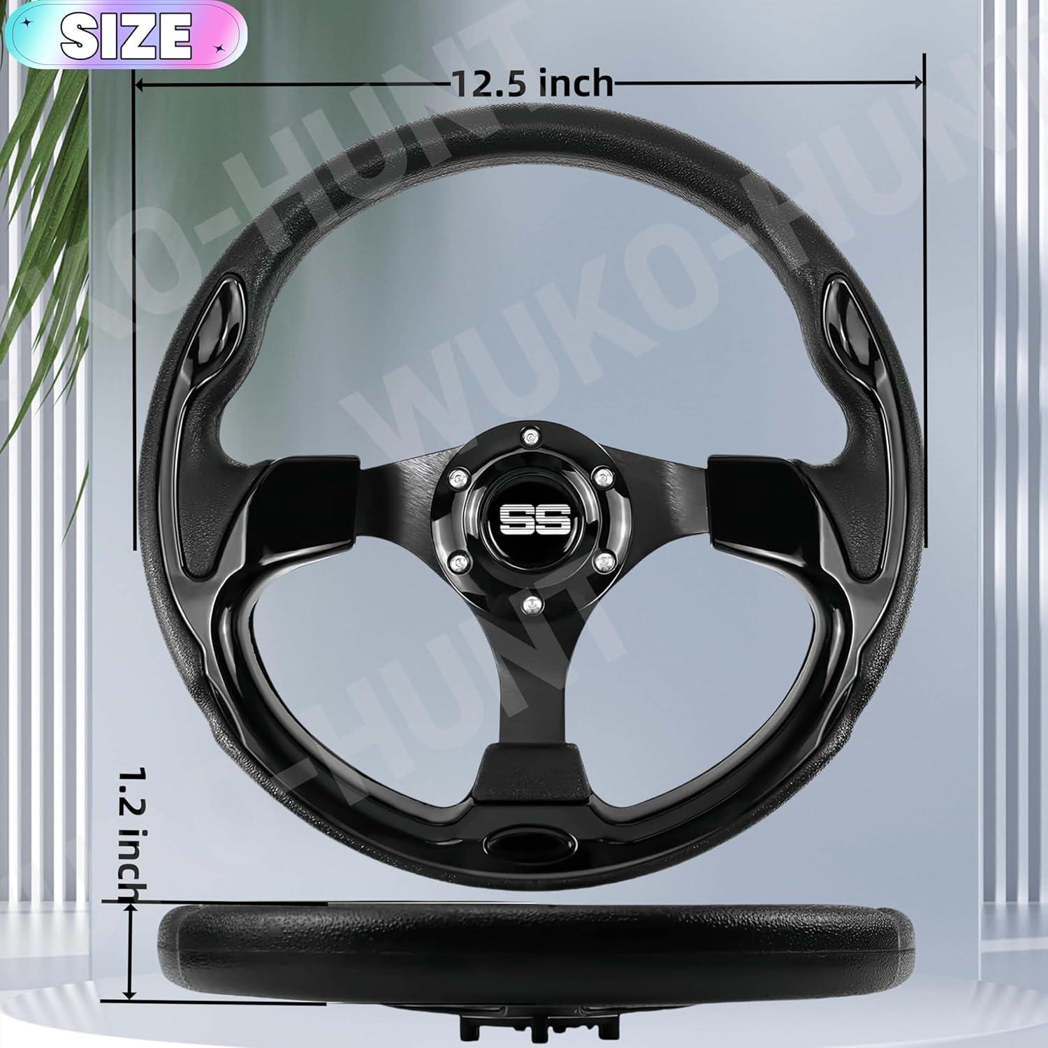 Volante de Golf WUKO HUNT WK-3000 12.5" Ajuste Universal