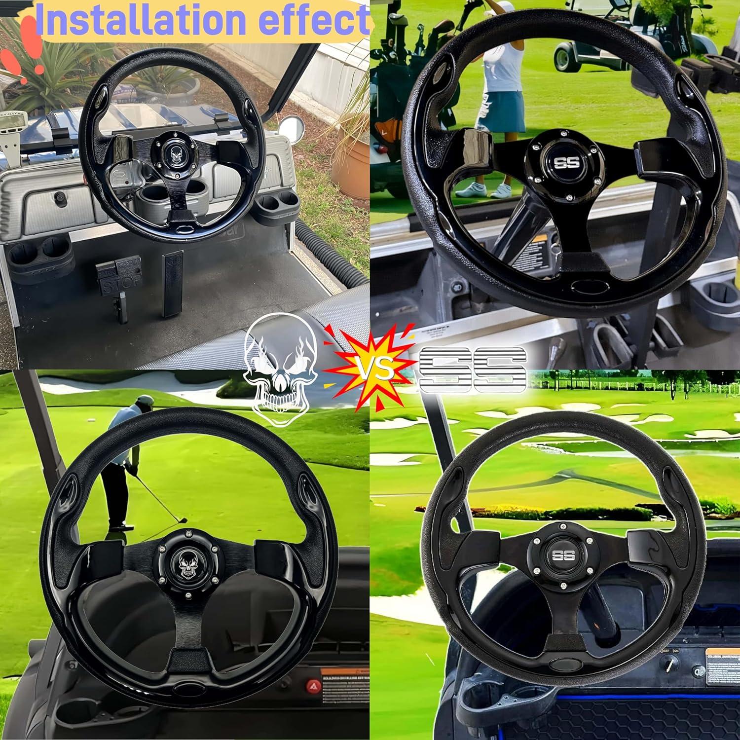 Volante de Golf WUKO HUNT WK-3000 12.5" Ajuste Universal