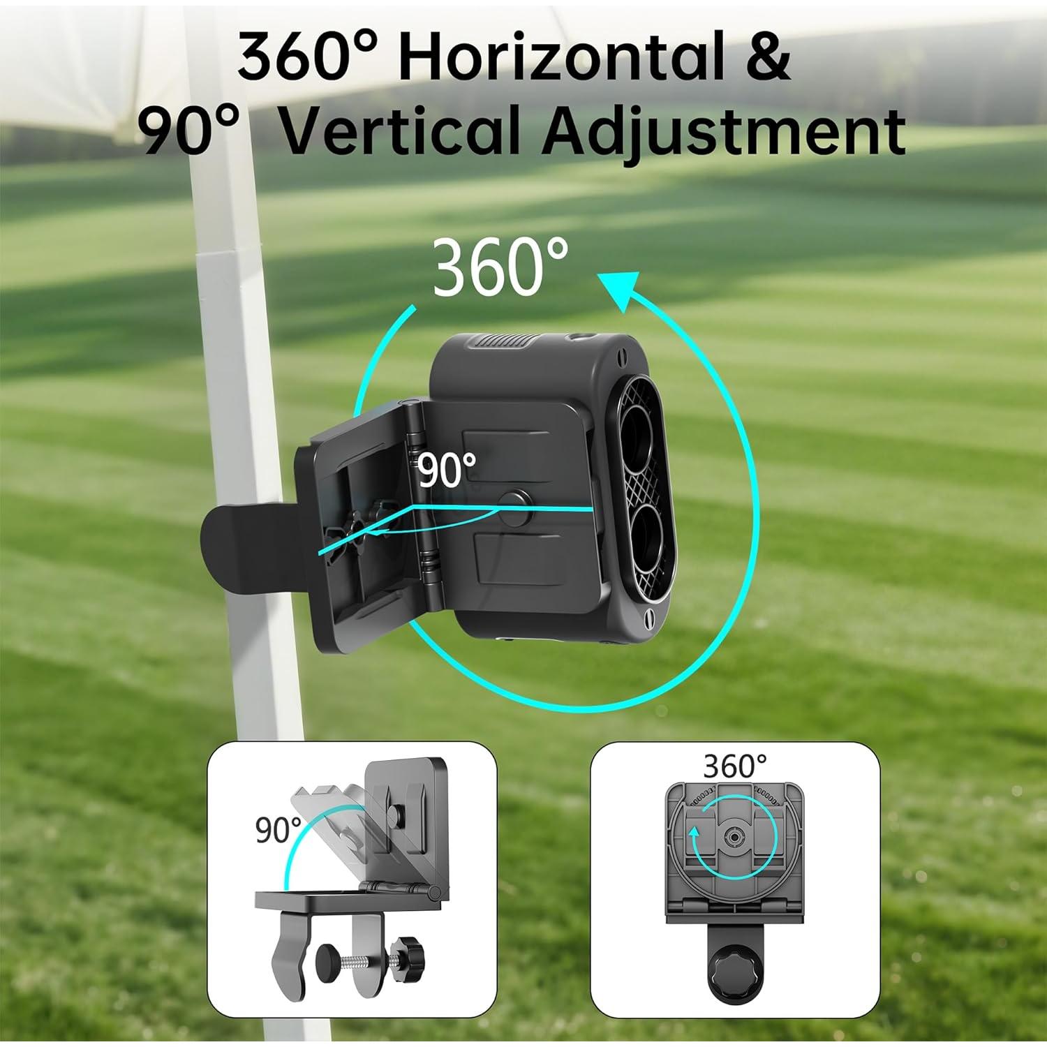 Ventilador de Carrito de Golf AddAcc Recargable 5 Velocidades