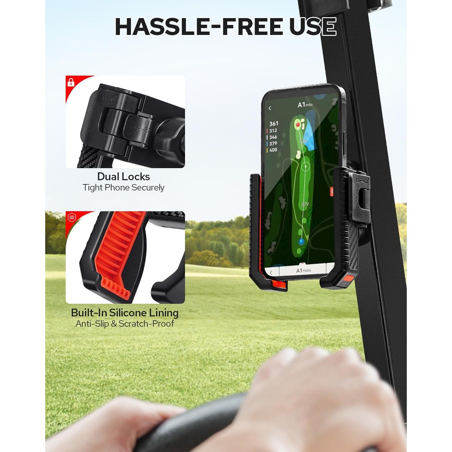 Soporte Magnético para Teléfono de Carro de Golf Benlari N52