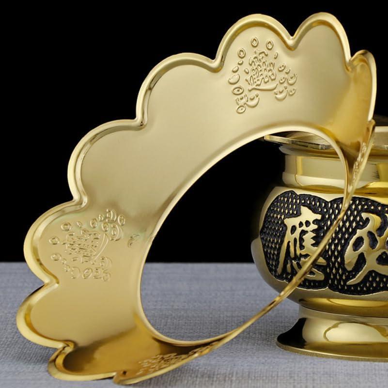 Juego de 2 Tapa de Quemador de Incienso Ciieeo Buda 7cm