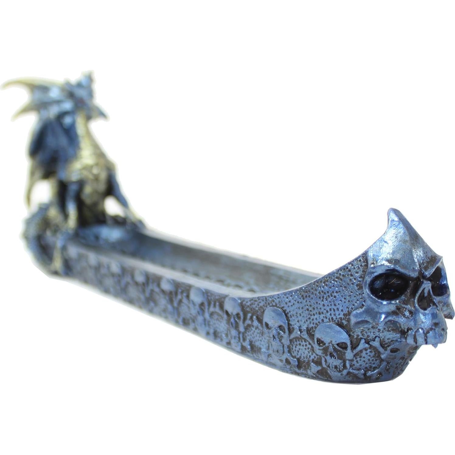 Soporte de Incienso Dragón de Fuego Azul 29.21 cm Pagamos