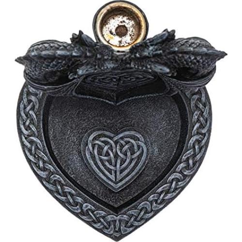 Figurita de Resina Doble Dragón Pacific Giftware 10.16x10.8 cm