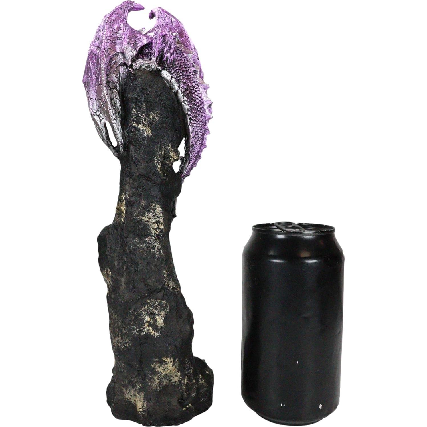 Soporte de Incienso Dragón Púrpura Ebros Gift 26.67 cm