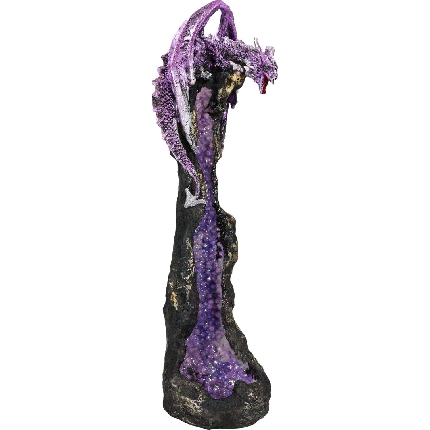Soporte de Incienso Dragón Púrpura Ebros Gift 26.67 cm