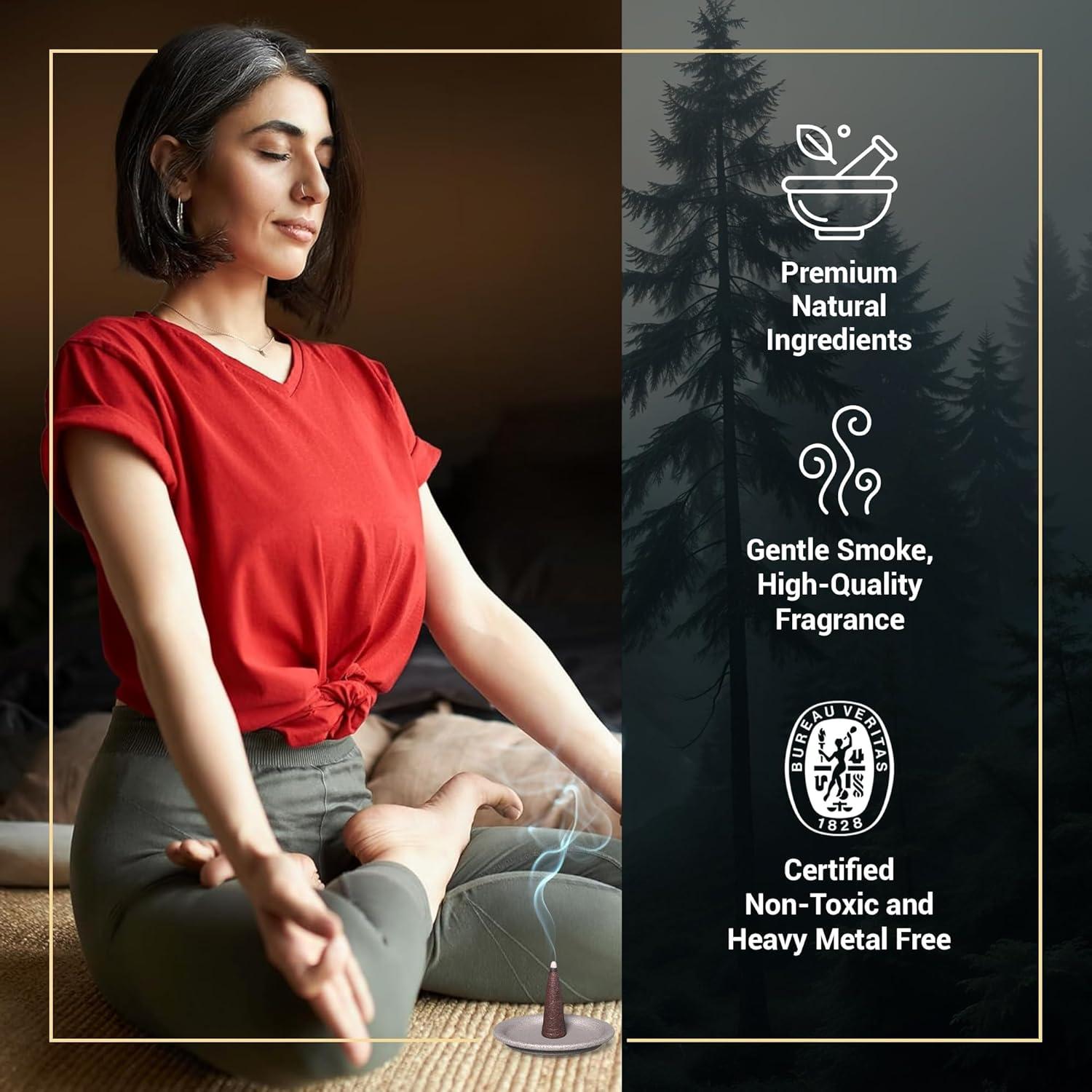 Conos de Incienso Fumino 90 Piezas Aromas Naturales