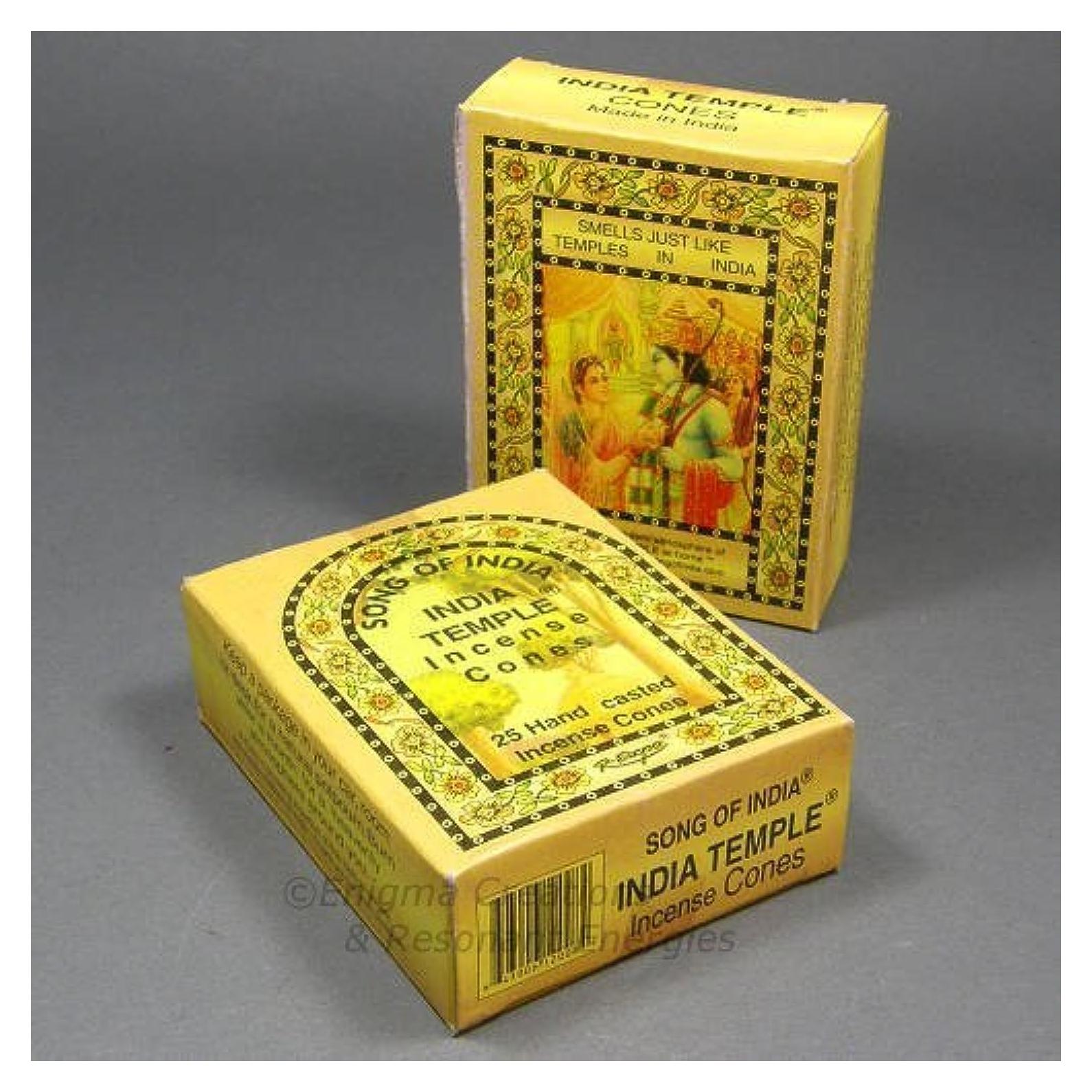 Incienso en Conos Canto de India - 50 Conos Aromáticos