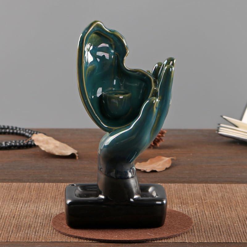 Fuente de Incienso de Cascada YYW con 20 Conos y 30 Varitas