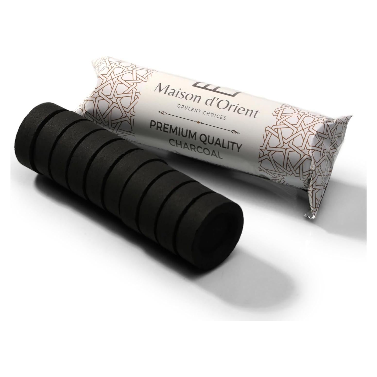 Briquetas de Carbón de Bambú Maison d'Orient - 10 Discos