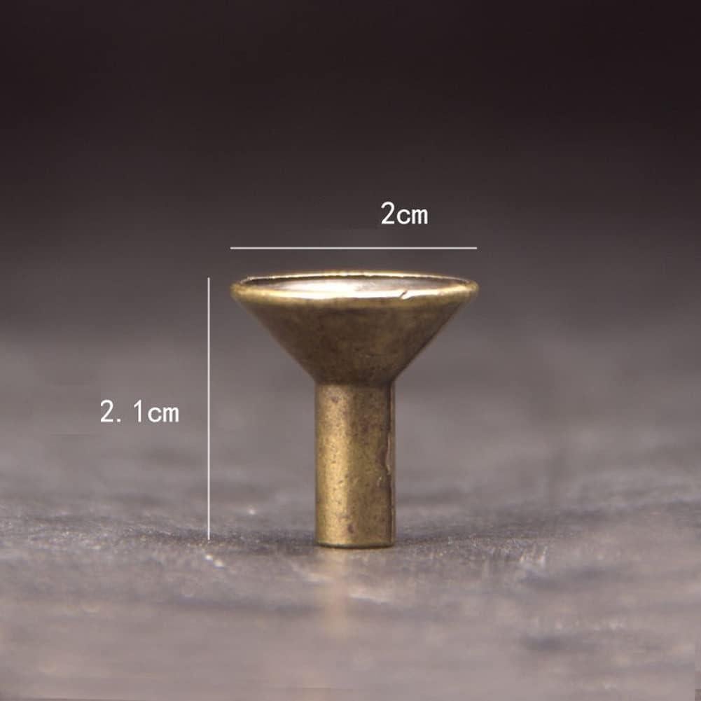 Soporte de Conos de Incienso Retroceso Luzen 8 Piezas Metal Bronce