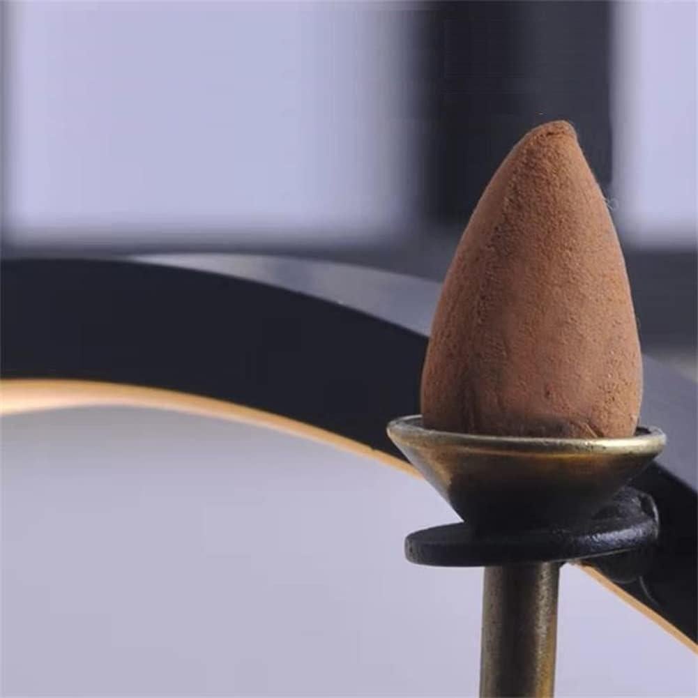 Soporte de Conos de Incienso Retroceso Luzen 8 Piezas Metal Bronce