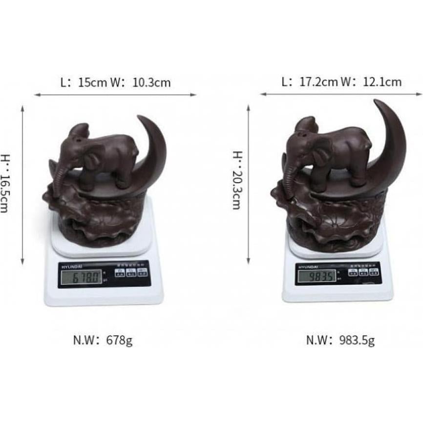 Soporte de Incienso Retroceso YYW Cerámica Blanca con 20 Conos