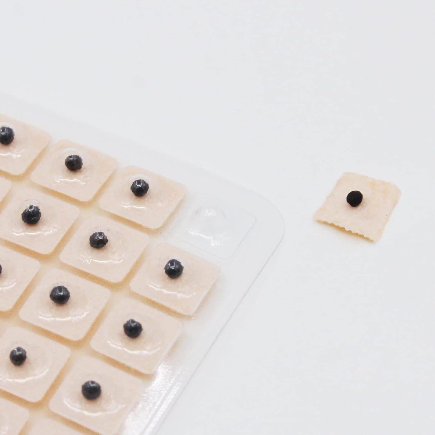 Kit de Acupuntura Auricular Hedigon 420 Piezas con Pinzas