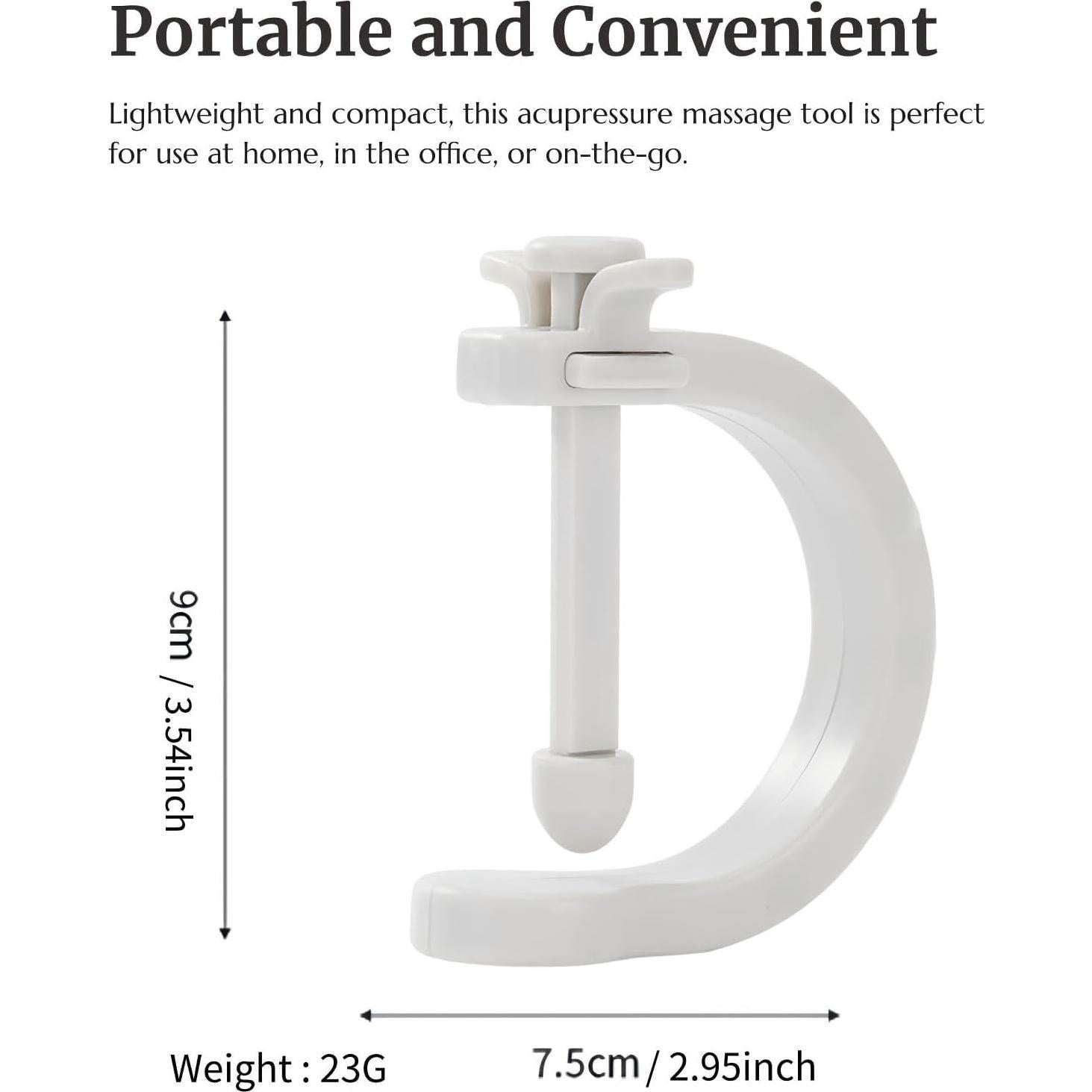 Herramienta de Masaje de Acupresión KINTEGOOD Ajustable 8.9cm