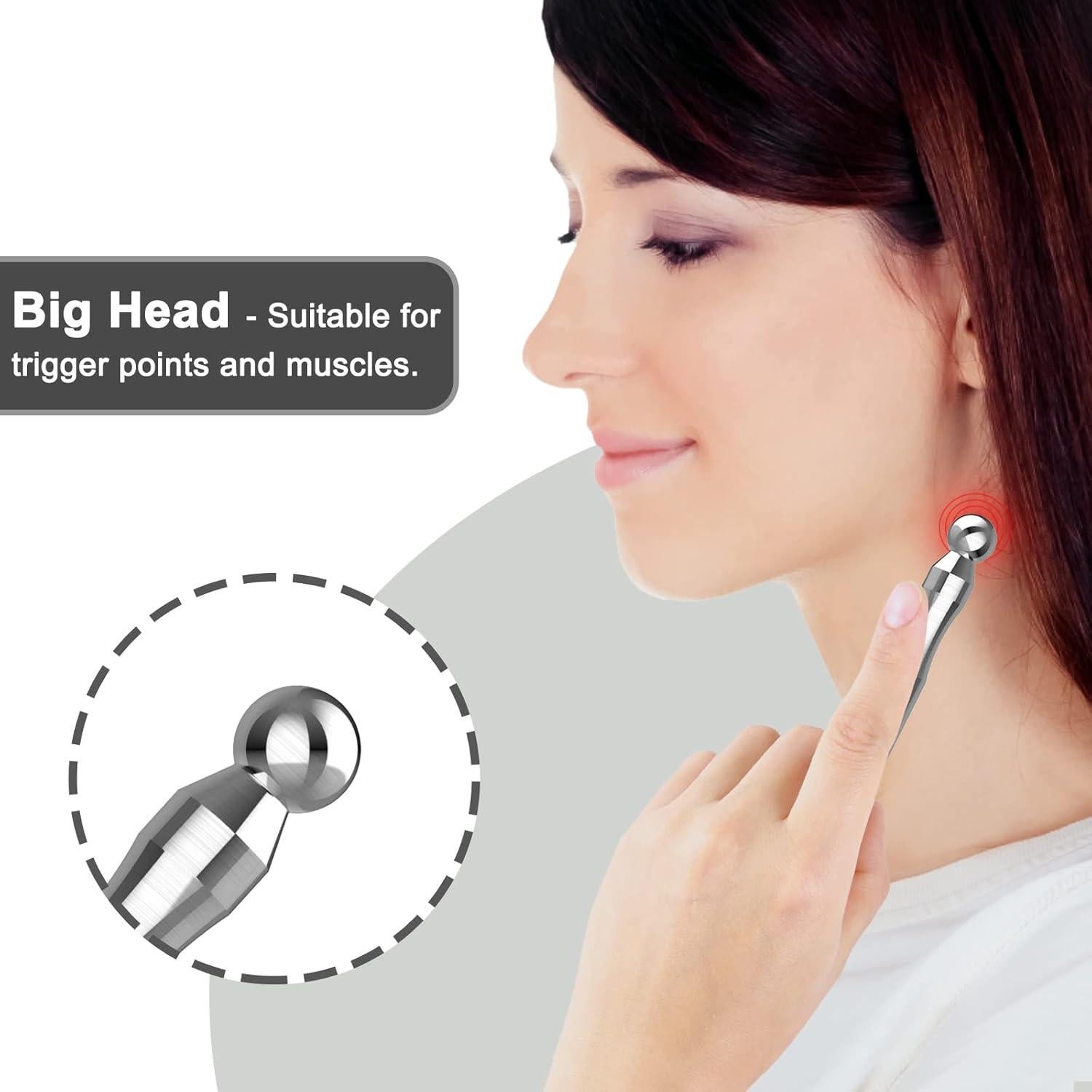 Bolígrafo de Acupuntura Melonsun - Acero Inoxidable 15 cm