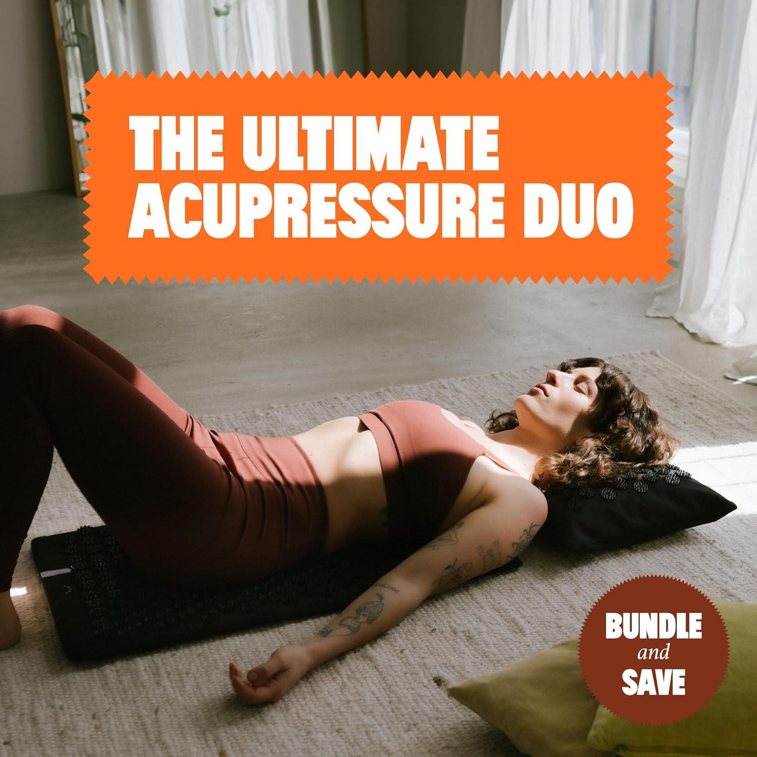 Conjunto de Almohada y Esteras de Acupresión ShaktiMat Premium Nivel 2