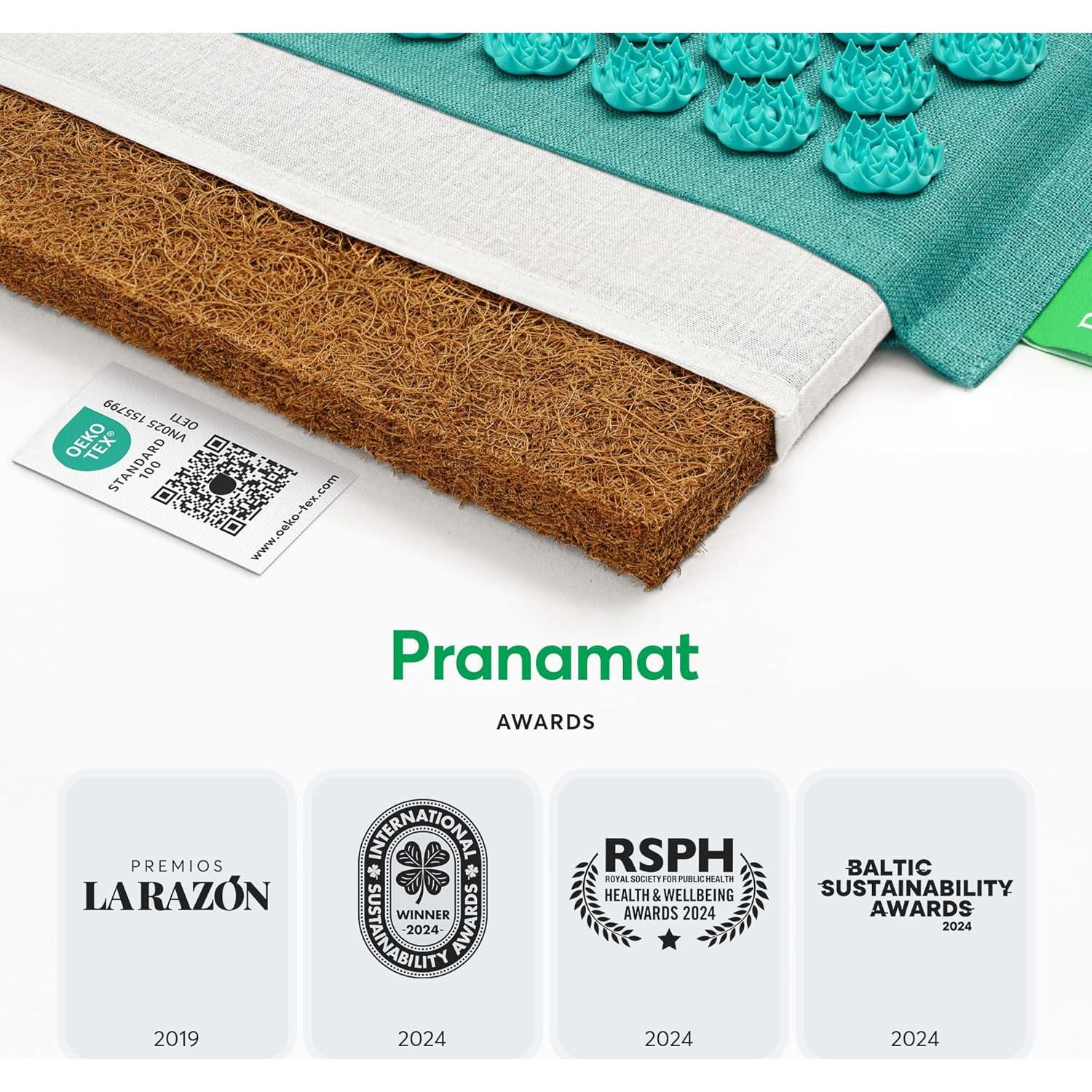 Juego de Almohadilla y Cojín de Acupresión Pranamat Lavanda