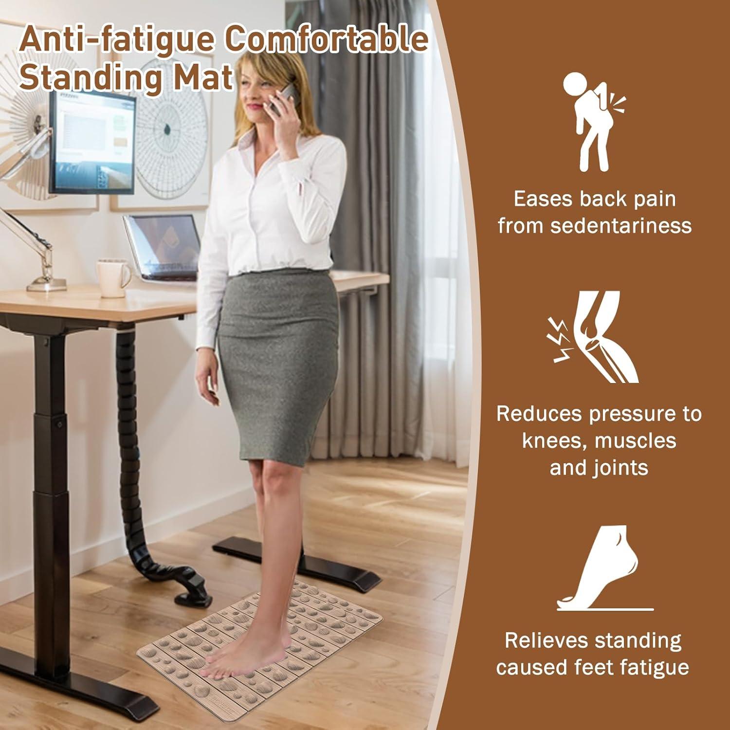 Alfombrilla de Masaje para Pies Huizhou 50x30 cm Antifatiga