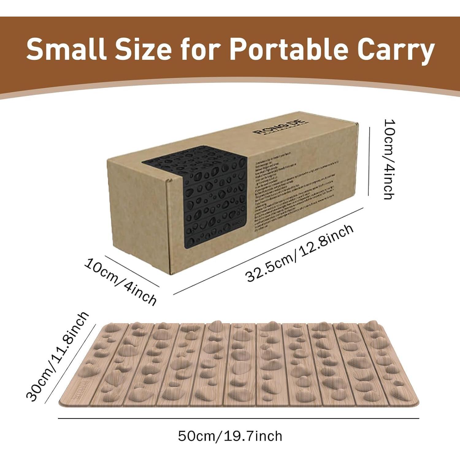 Alfombrilla de Masaje para Pies Huizhou 50x30 cm Antifatiga