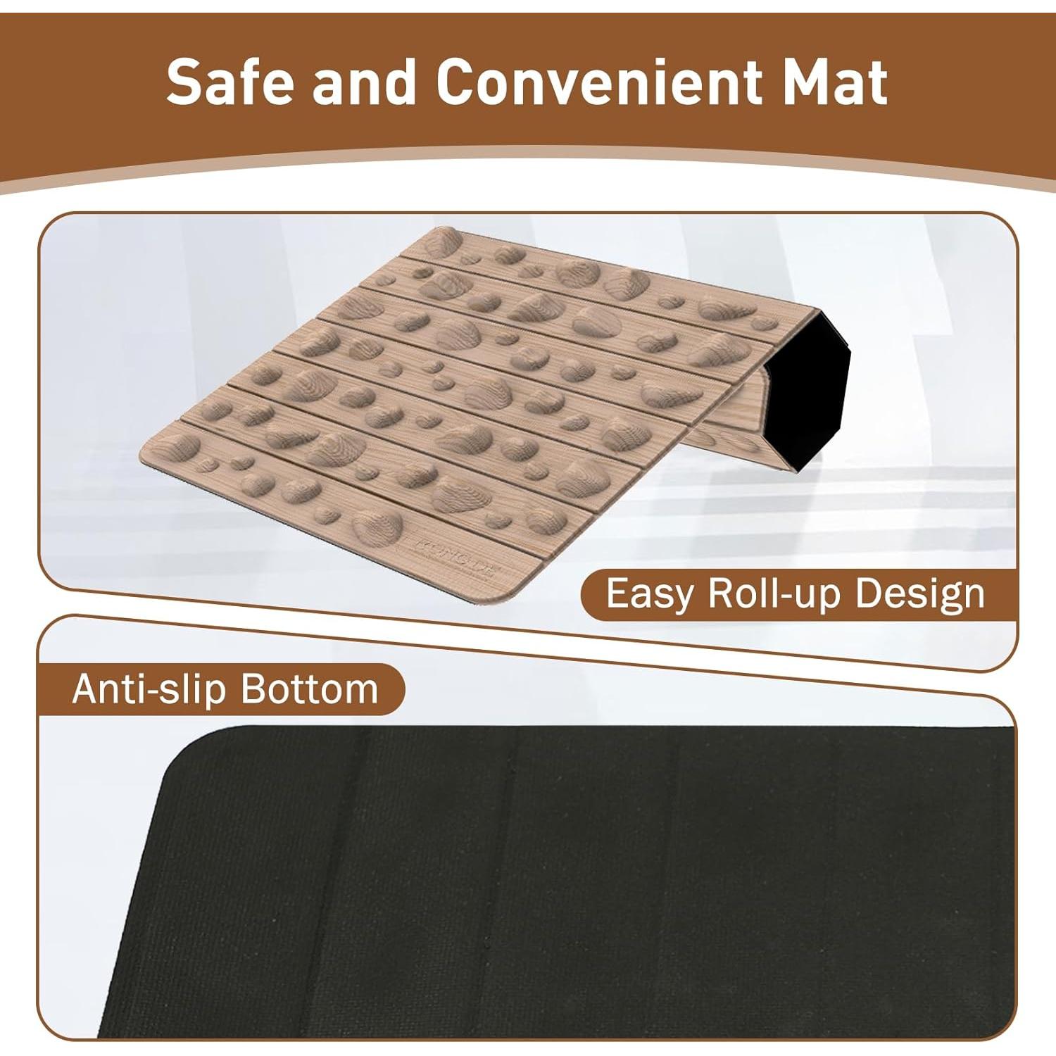 Alfombrilla de Masaje para Pies Huizhou 50x30 cm Antifatiga