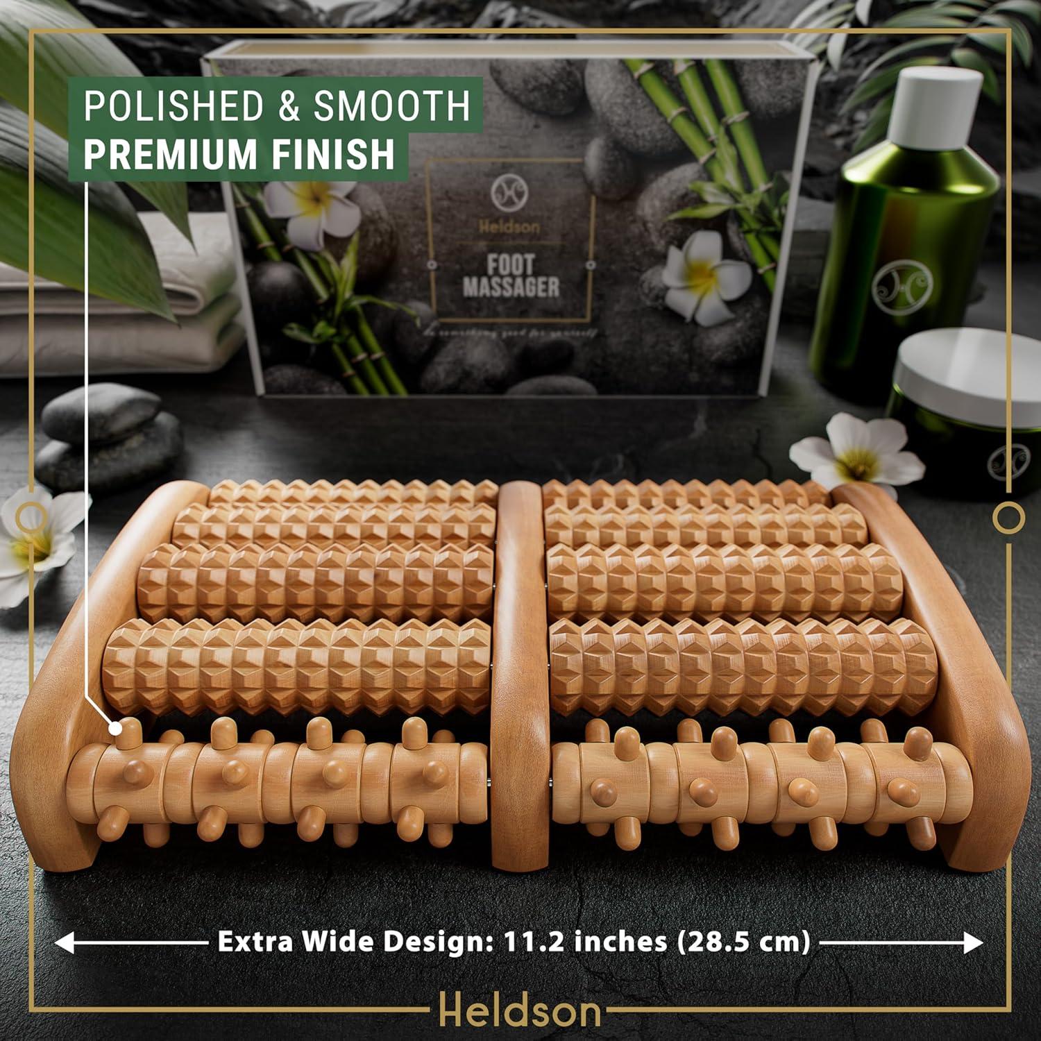 Rodillo de Masaje para Pies HELDSON - Alivio Fascitis Plantar