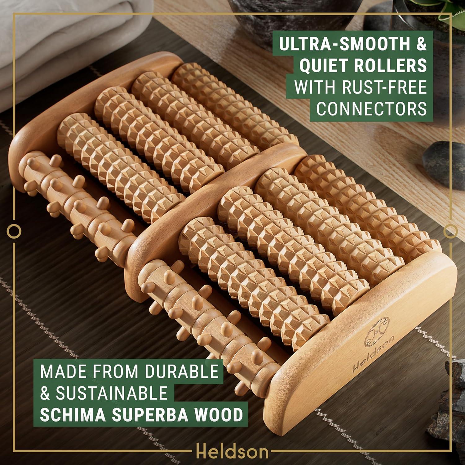 Rodillo de Masaje para Pies HELDSON - Alivio Fascitis Plantar