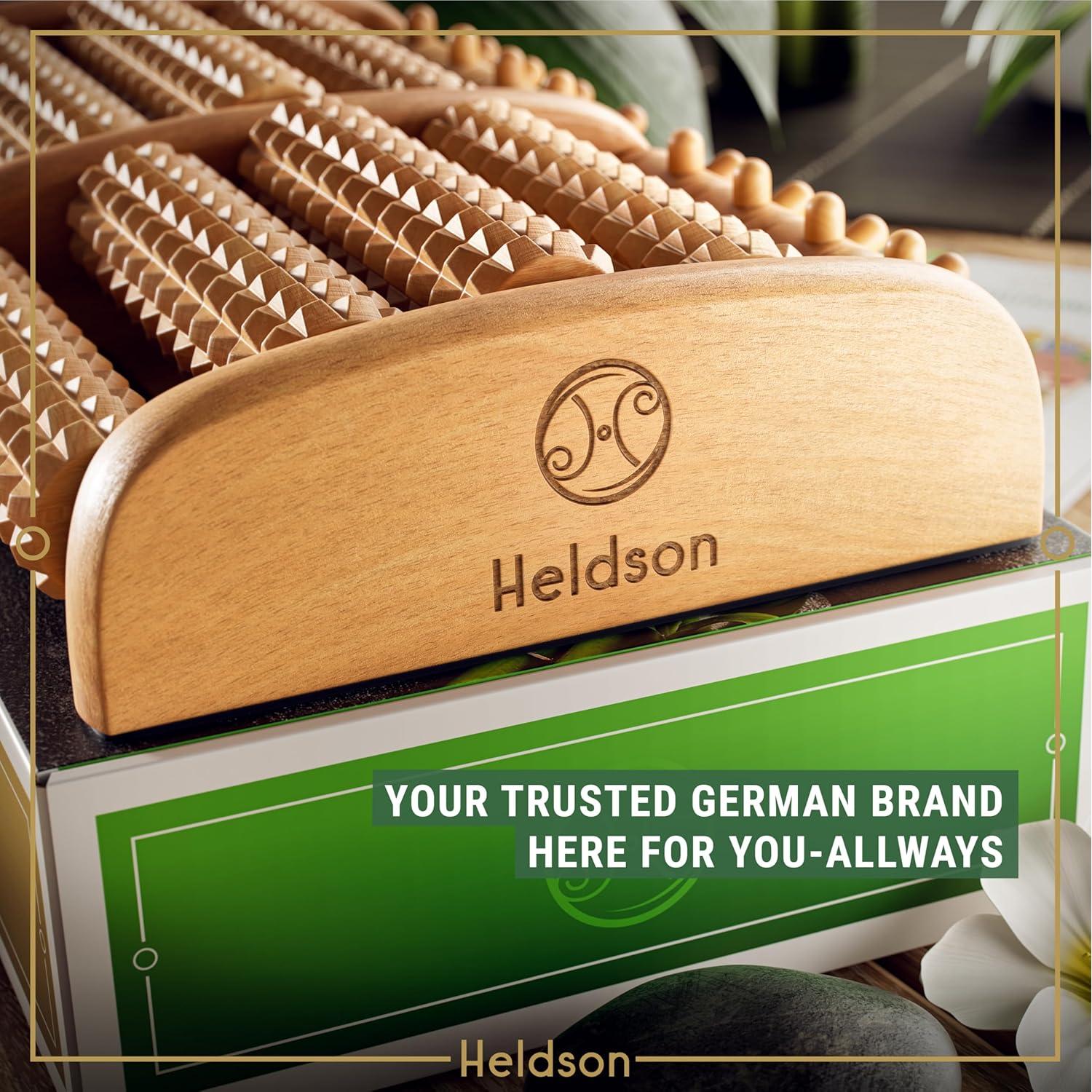 Rodillo de Masaje para Pies HELDSON - Alivio Fascitis Plantar