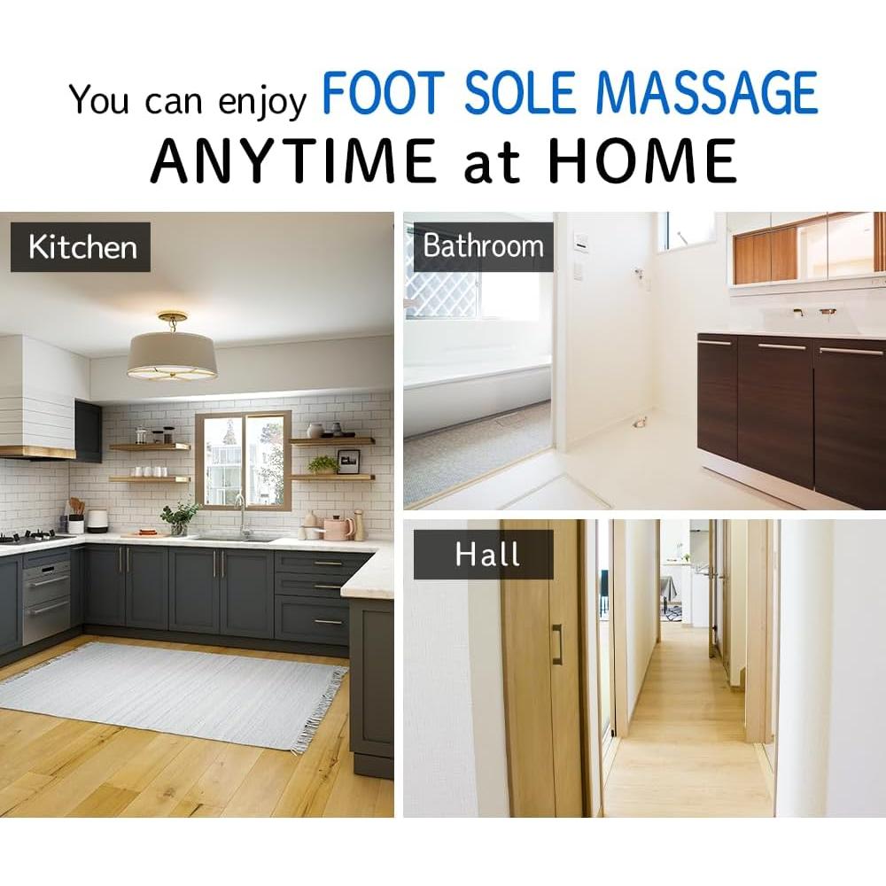 Alfombrilla de Masaje para Pies Japard 175x35 cm Acupresión