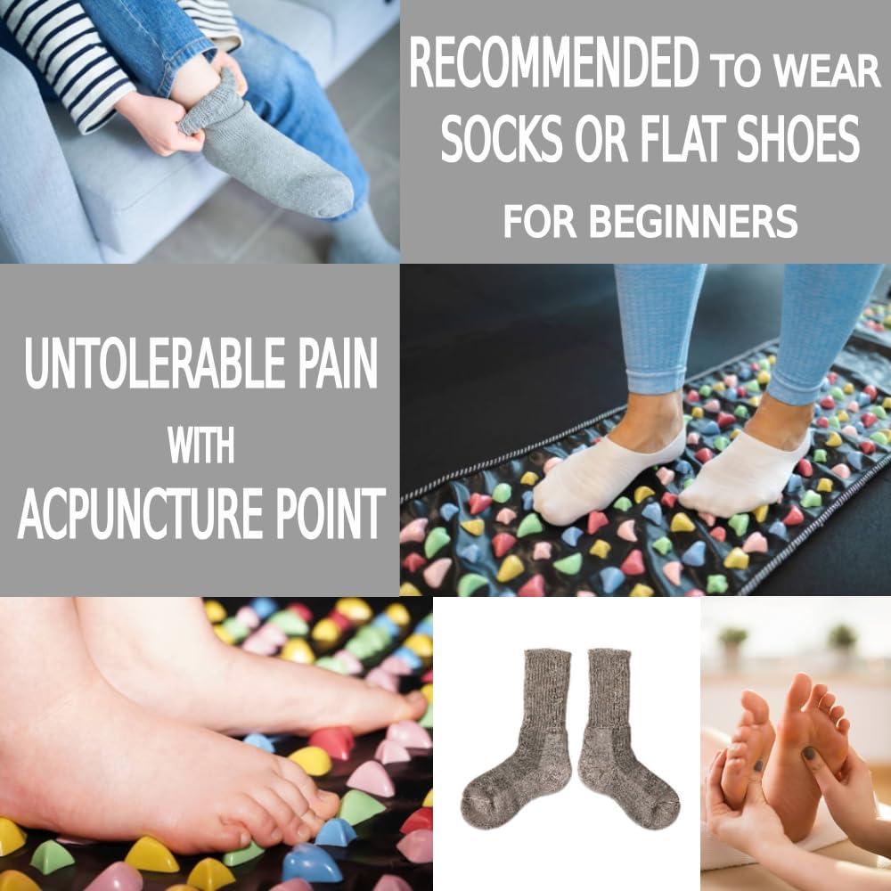 Alfombrilla de Masaje para Pies Japard 175x35 cm Acupresión